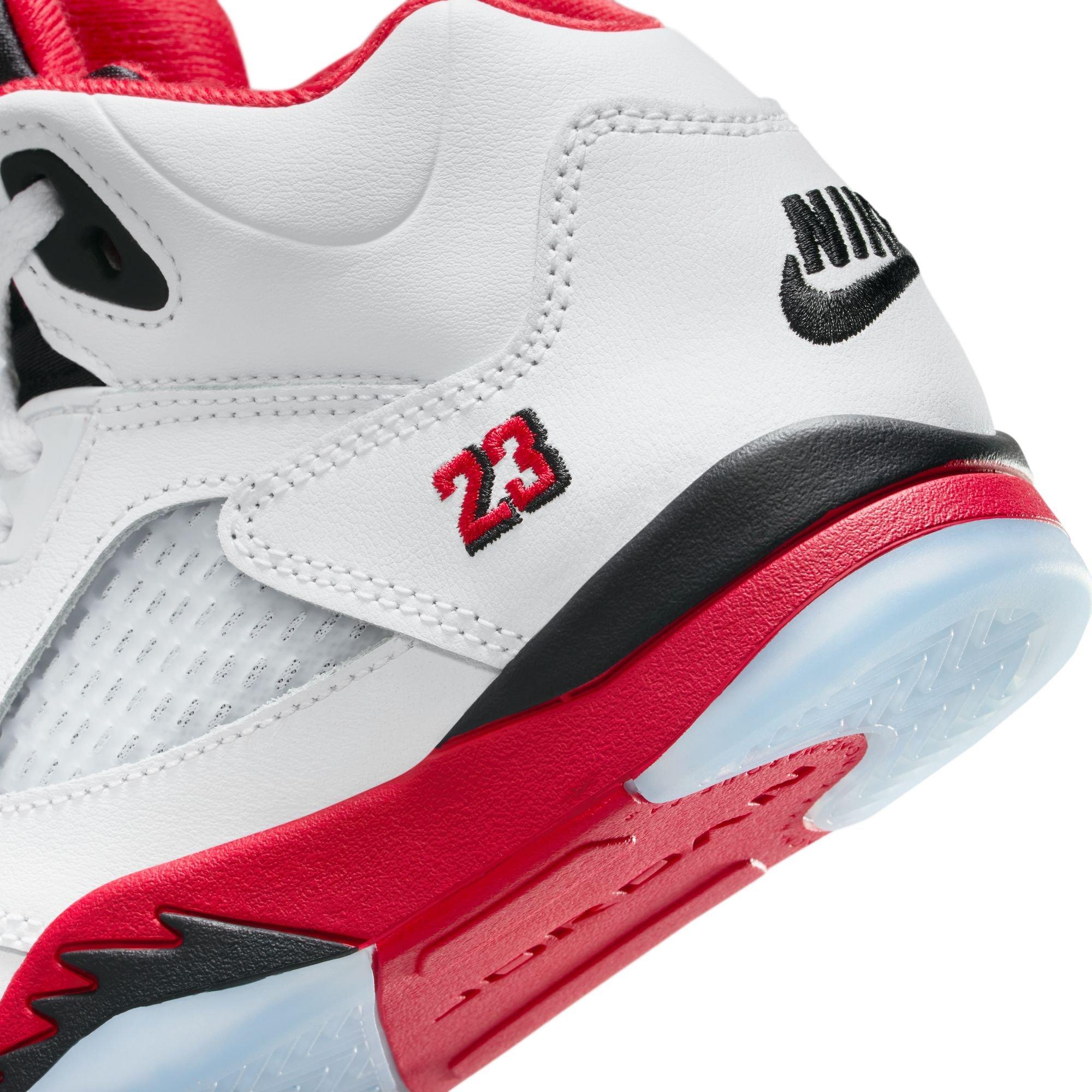 Jordan 5 Retro Preschool Kids' "Fire Red" Shoe
