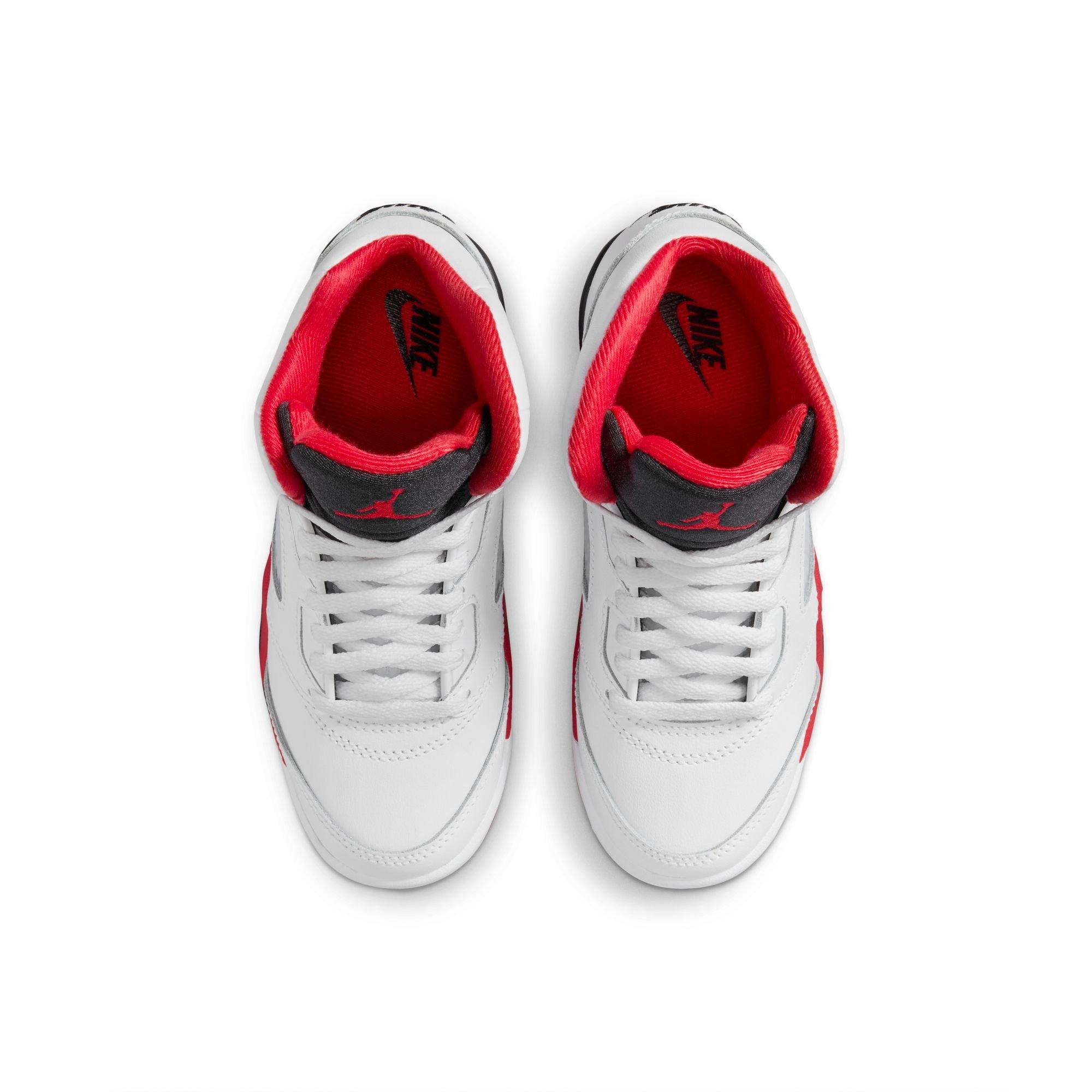 Jordan 5 Retro Preschool Kids' "Fire Red" Shoe
