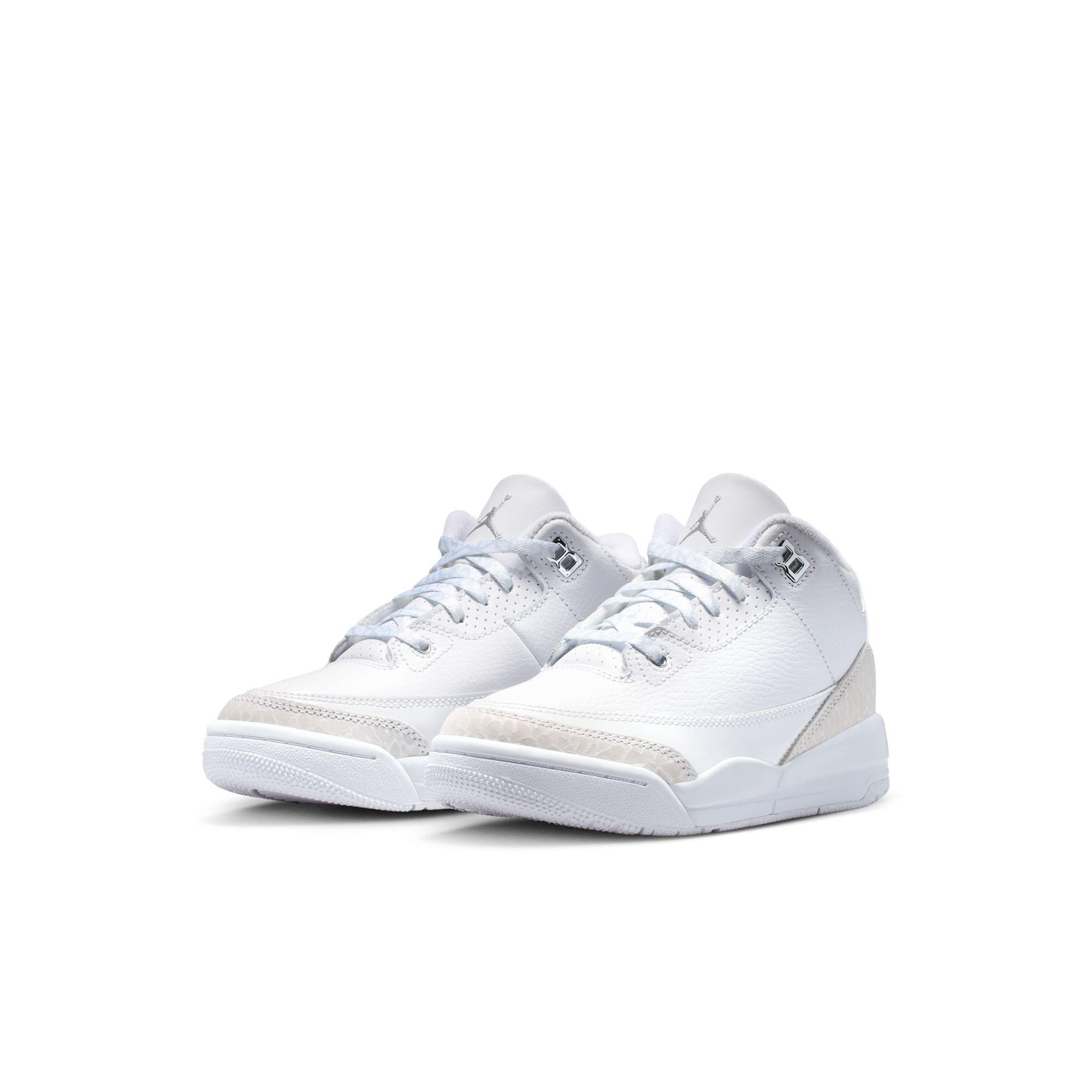 Jordan 3 Retro “Pure Money” Preschool Kids' Shoe