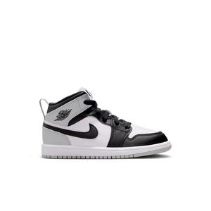 Jordan 1 Mid "White/Deep Royal Blue/University Blue" Preschool Boys' Shoe