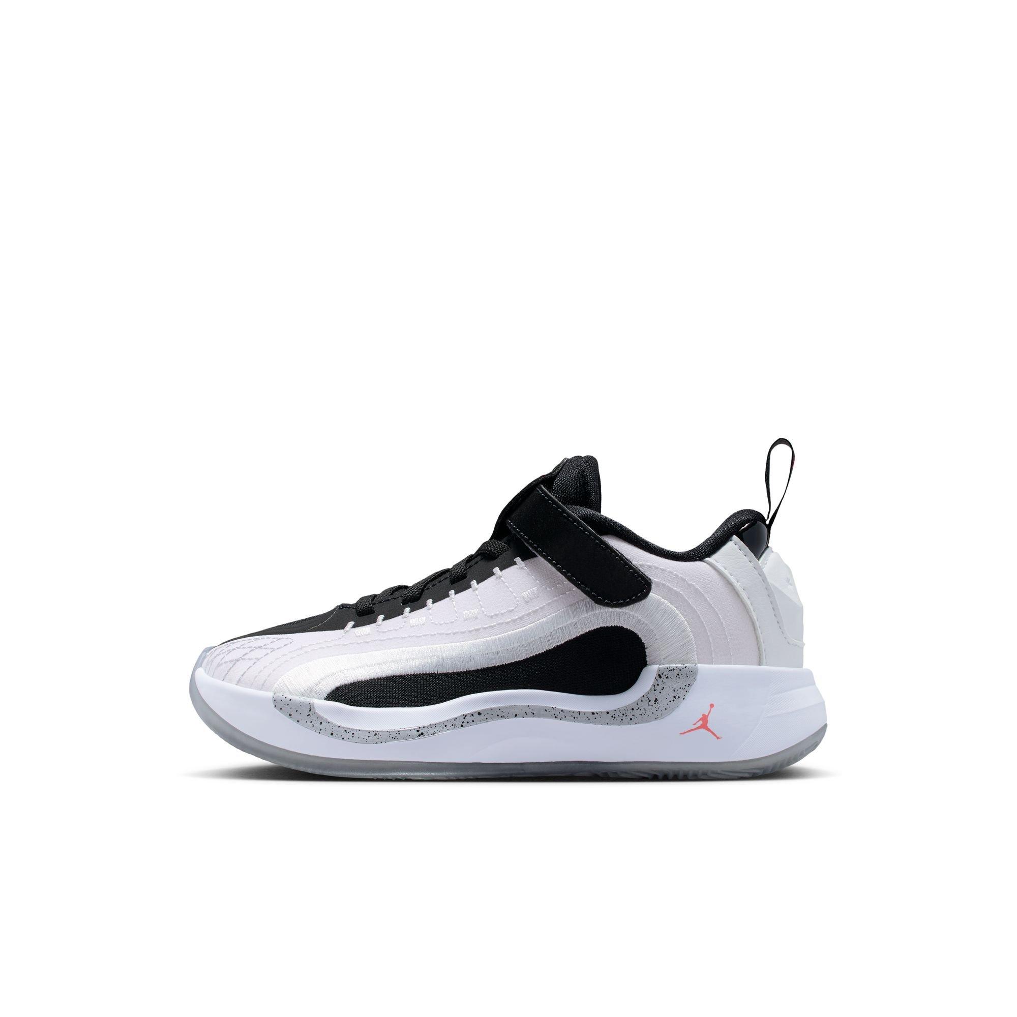 Jordan Luka 4 "White Cement" Kids' Preschool Basketball Shoe