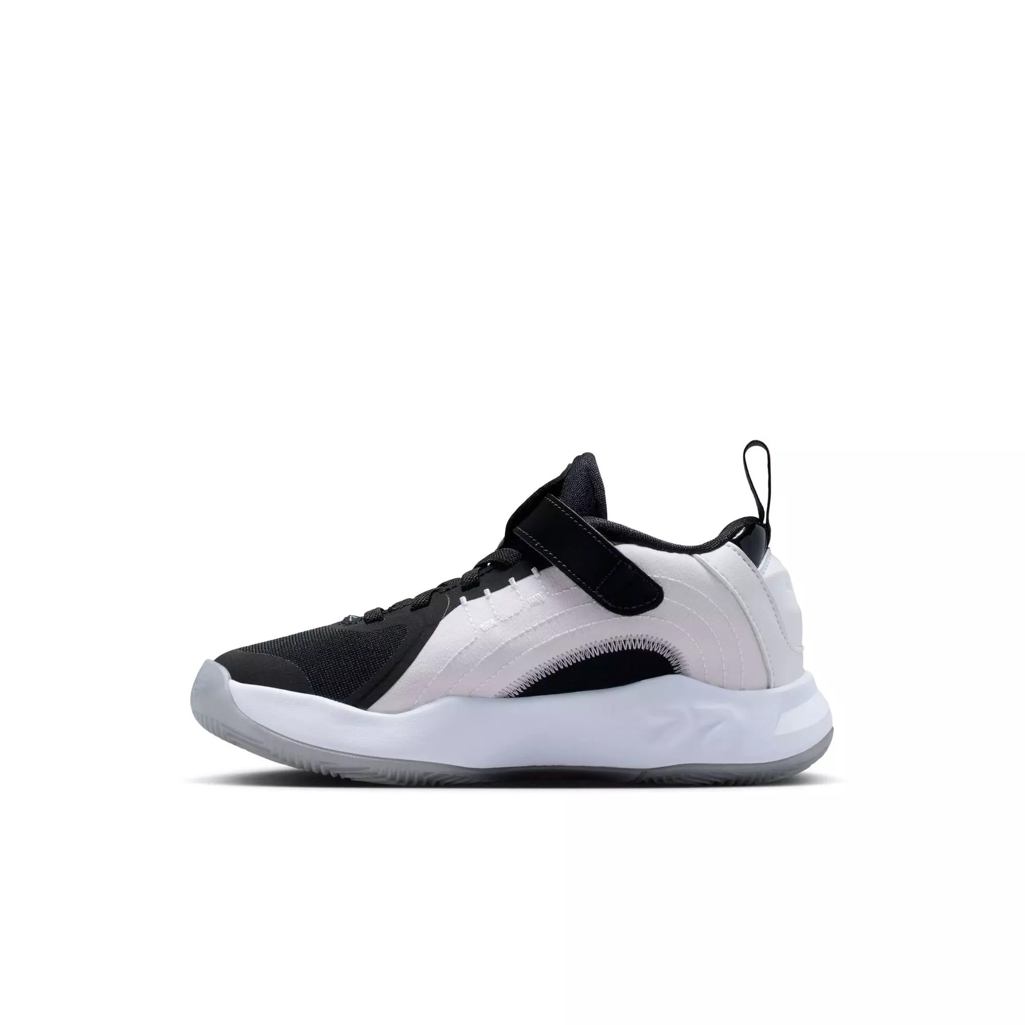 Jordan Luka 4 "White Cement" Preschool Kids' Basketball Shoe - WHITE/BRIGHT CRIMSON/BLACK