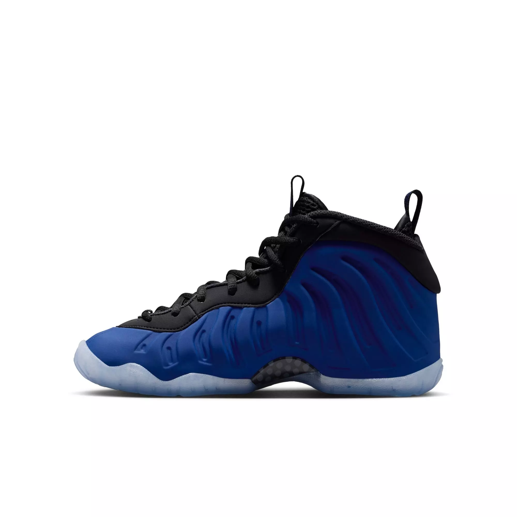 Nike Little Posite One "Deep Royal/Black" Grade School Boys' Shoe - BLUE/BLACK