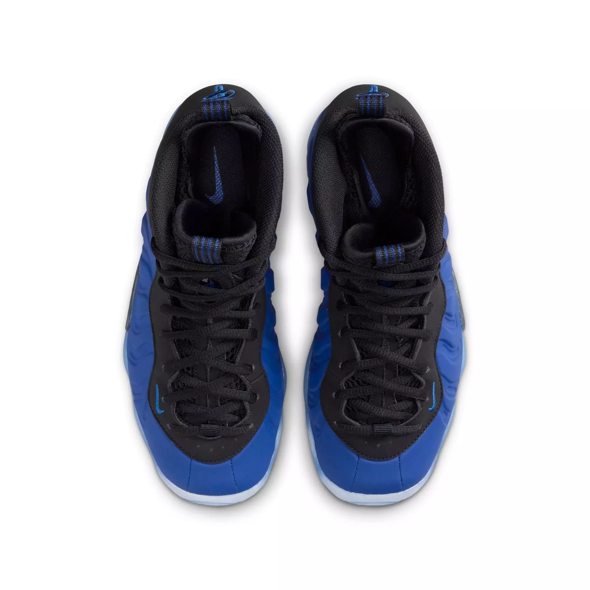 Nike Little Posite One "Deep Royal/Black" Grade School Boys' Shoe - BLUE/BLACK