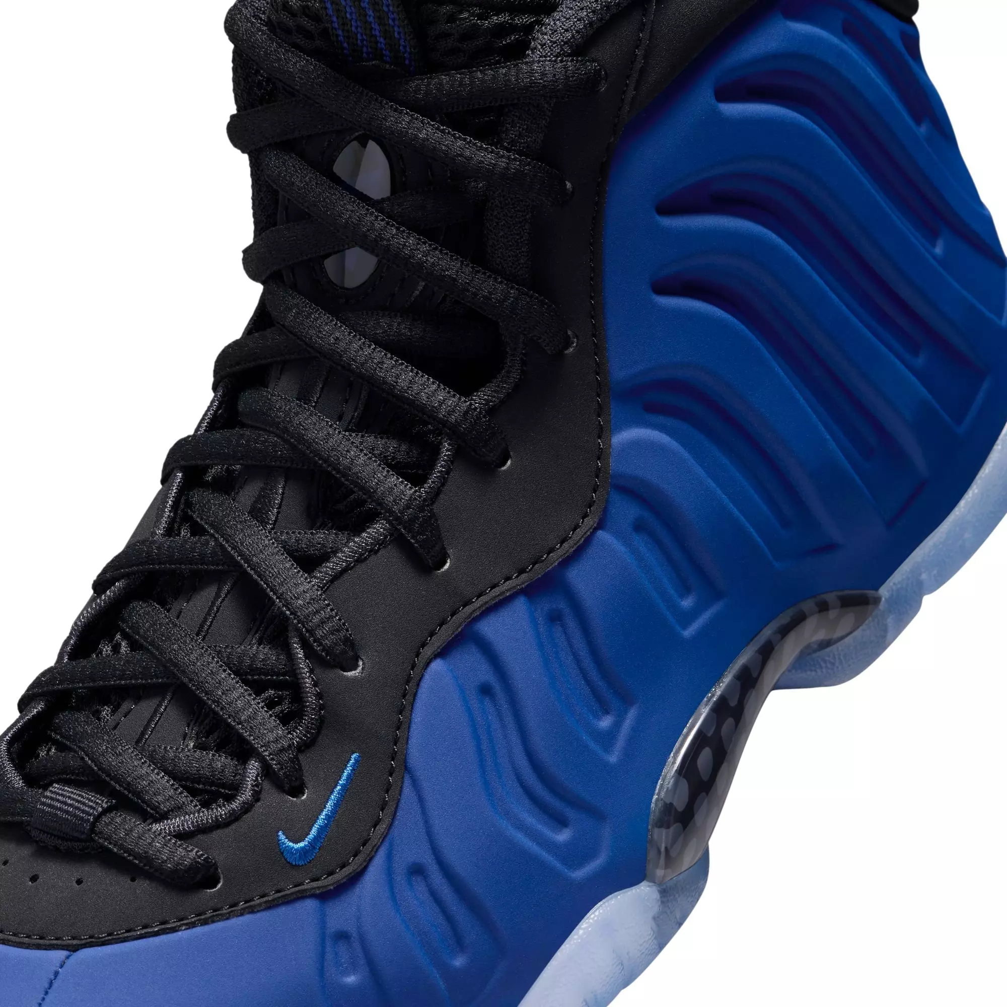 Nike Little Posite One "Deep Royal/Black" Grade School Boys' Shoe - BLUE/BLACK