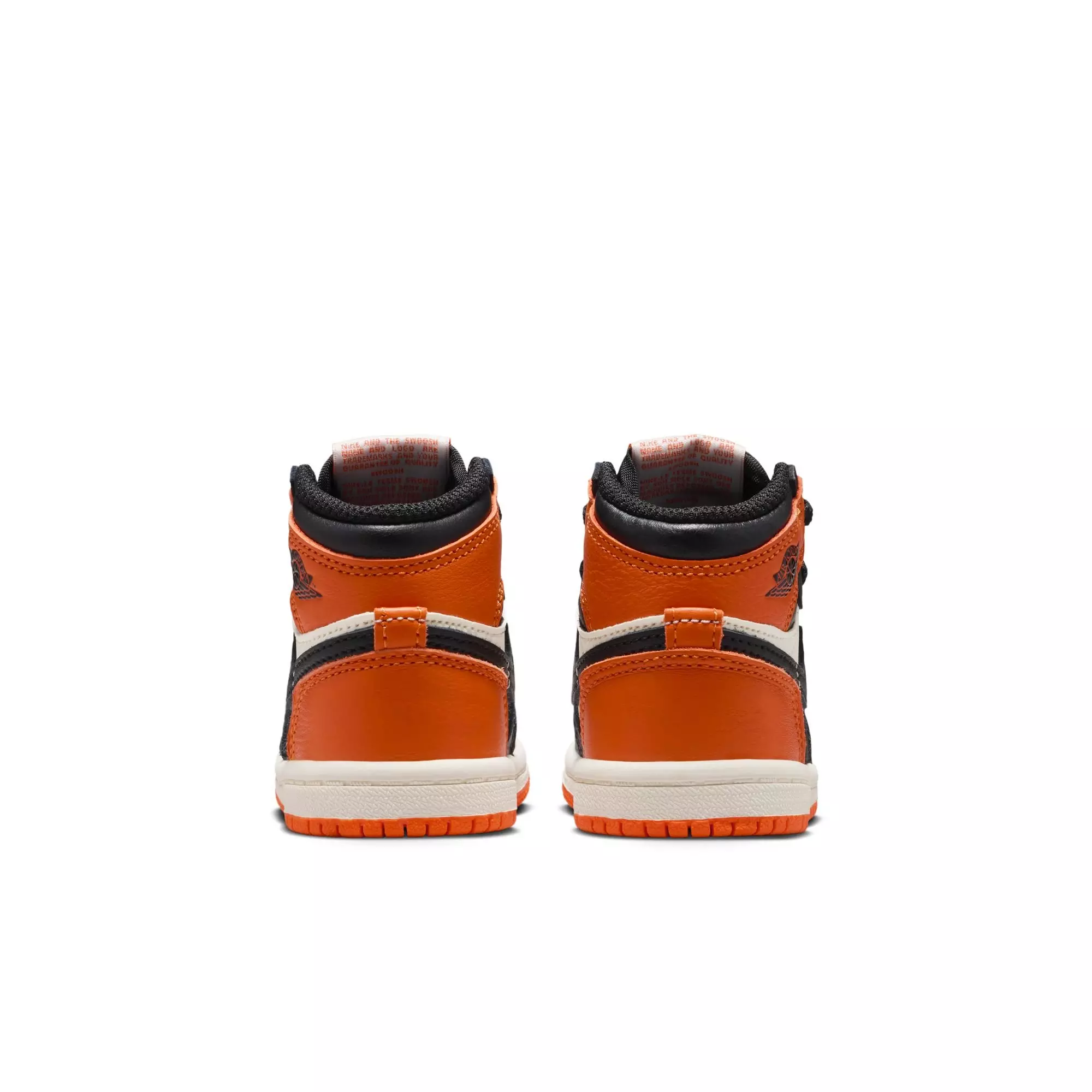 Jordan 1 Retro High OG "Shattered Backboard" Toddler Kids' Shoe - BLACK/SAIL/STARFISH