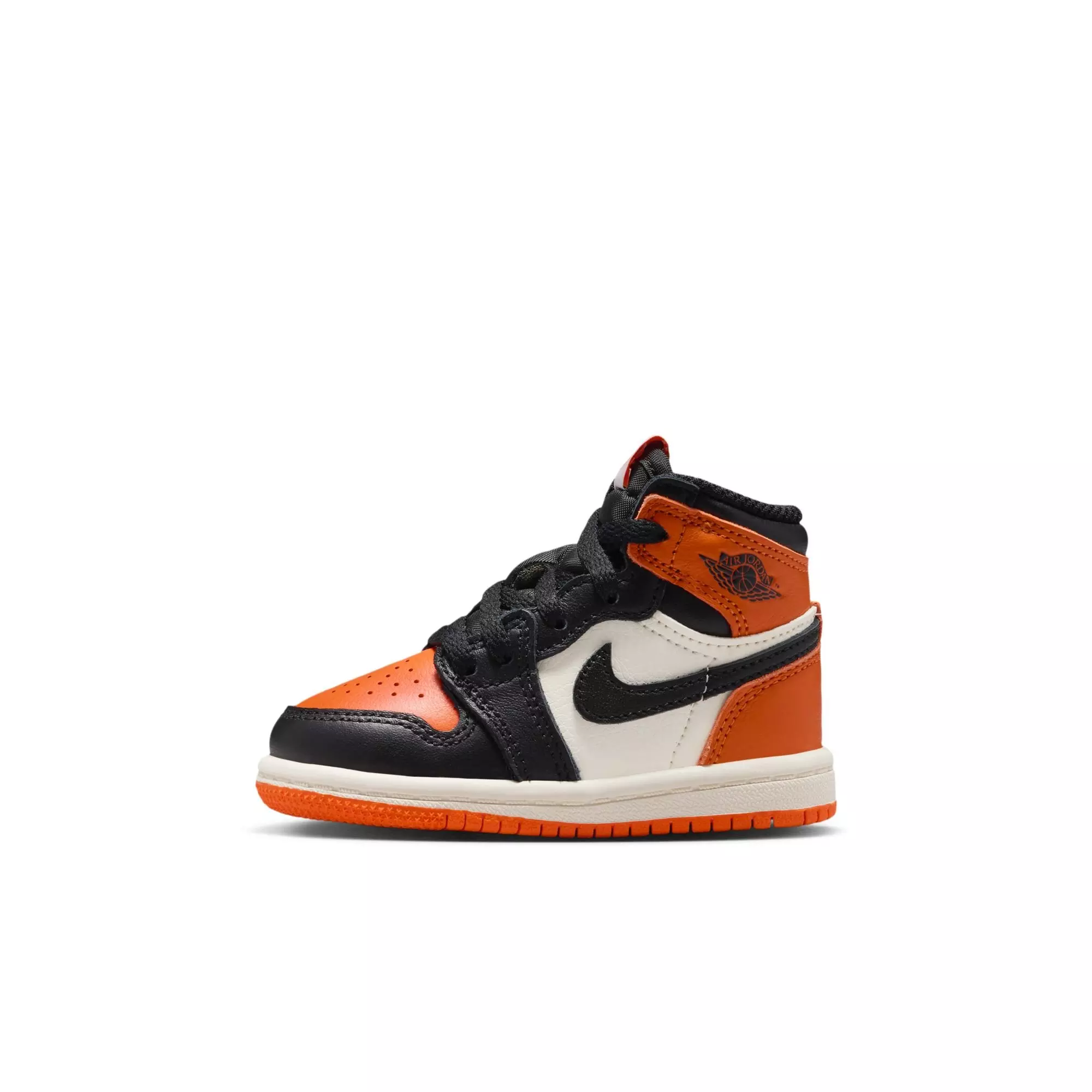 Jordan 1 Retro High OG "Shattered Backboard" Toddler Kids' Shoe - BLACK/SAIL/STARFISH
