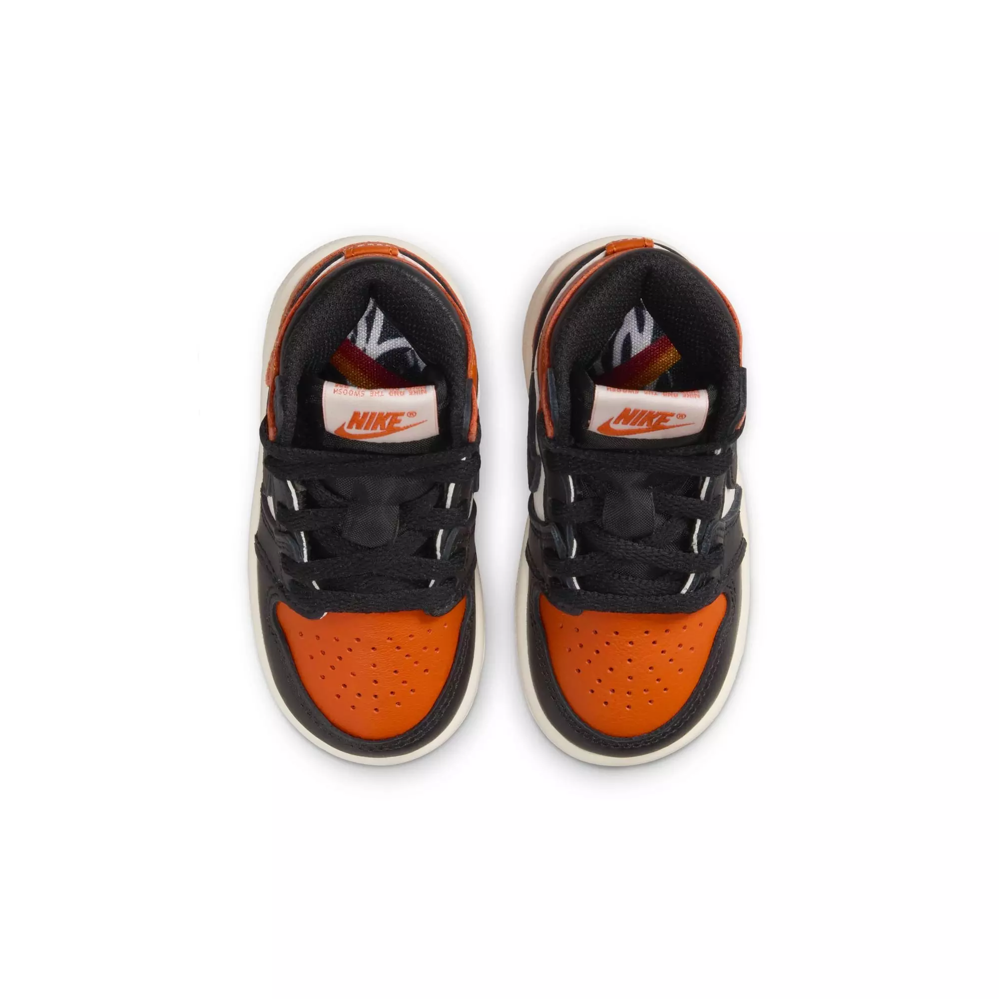 Jordan 1 Retro High OG "Shattered Backboard" Toddler Kids' Shoe - BLACK/SAIL/STARFISH