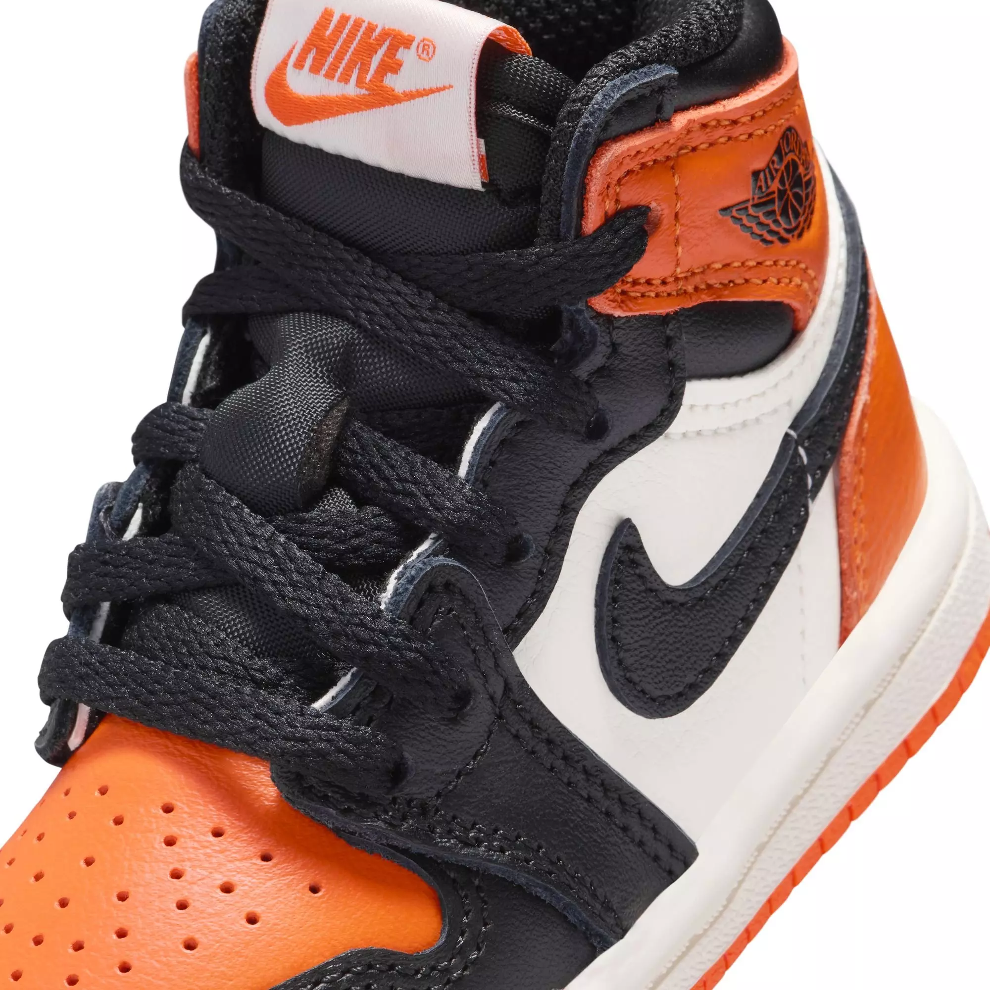 Jordan 1 Retro High OG "Shattered Backboard" Toddler Kids' Shoe - BLACK/SAIL/STARFISH