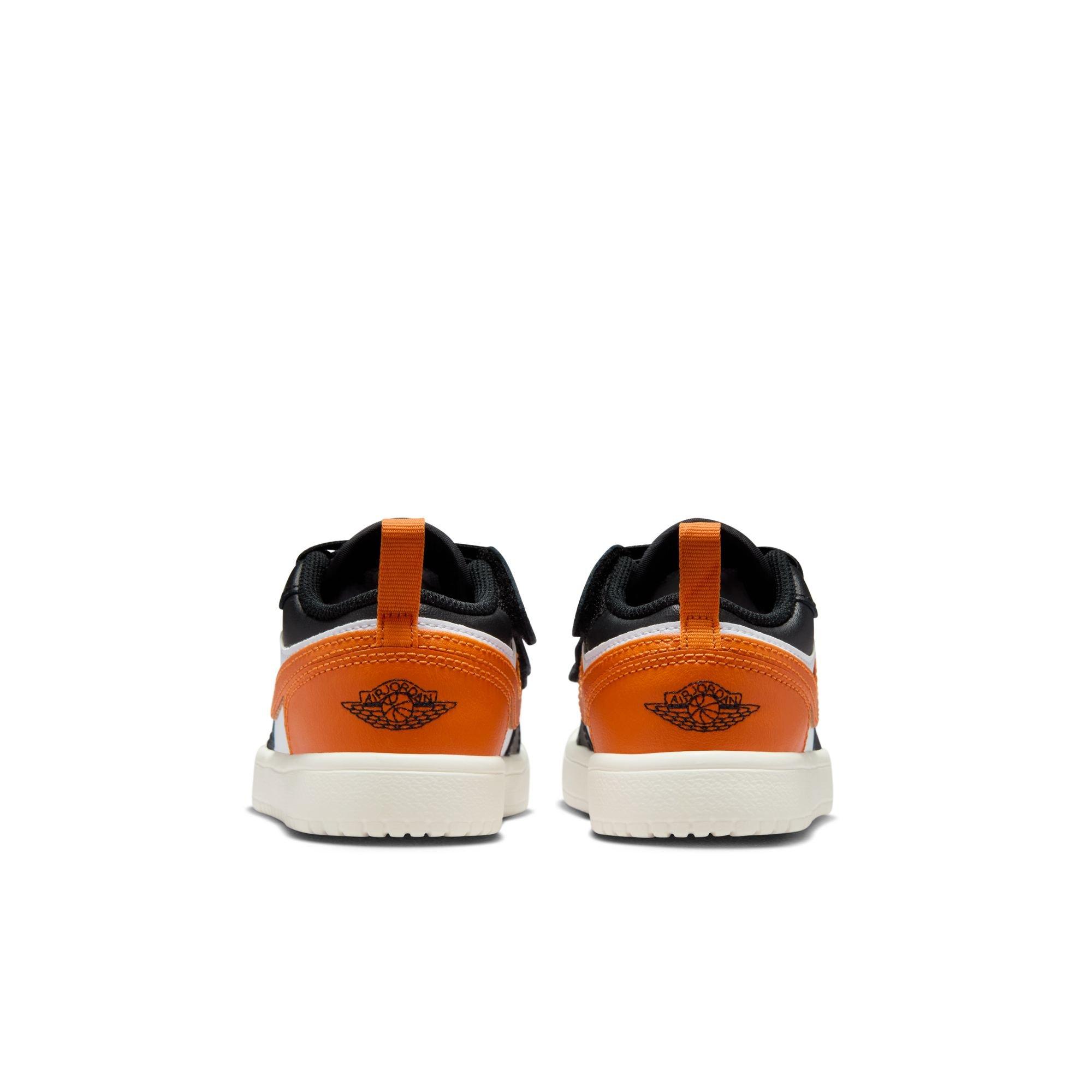 Jordan 1 Low Alt Preschool Boys' "Black/Starfish/White" Shoe