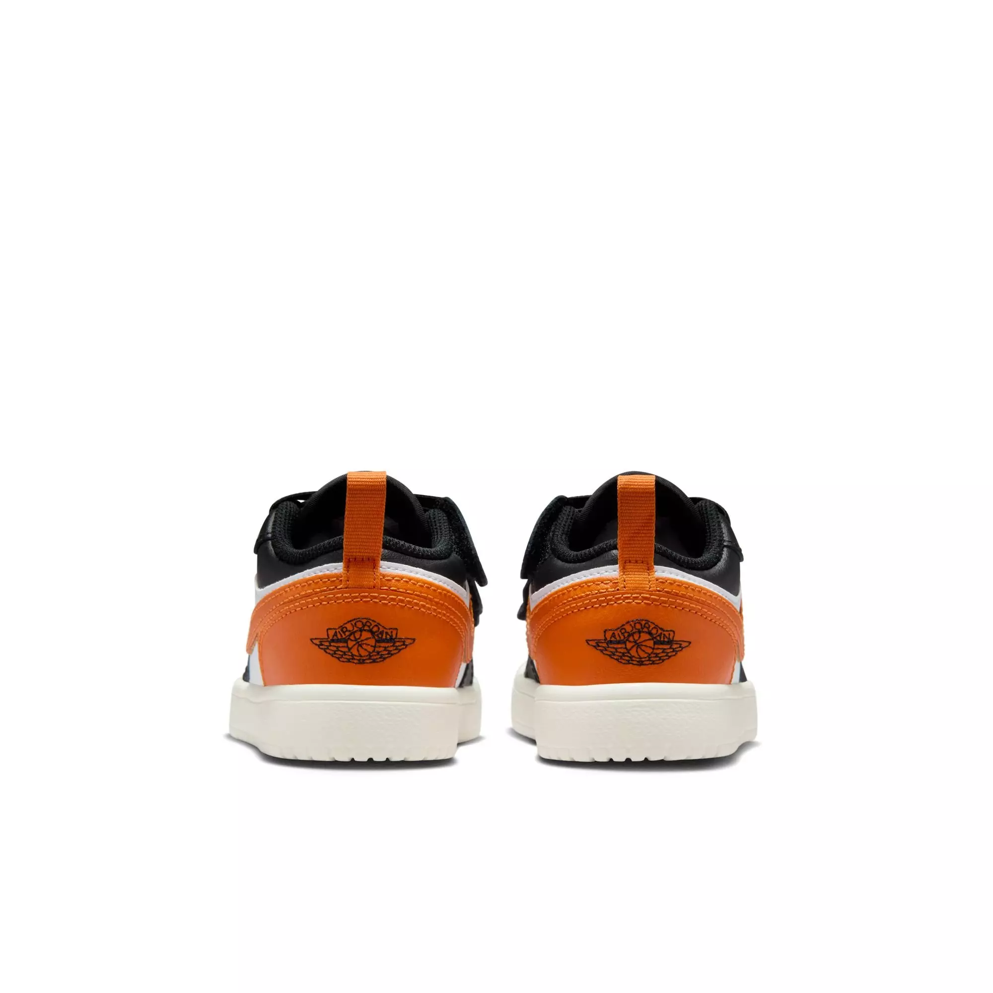 Jordan 1 Low Alt "Black/Starfish/White" Preschool Boys' Shoe - ORANGE/BLACK