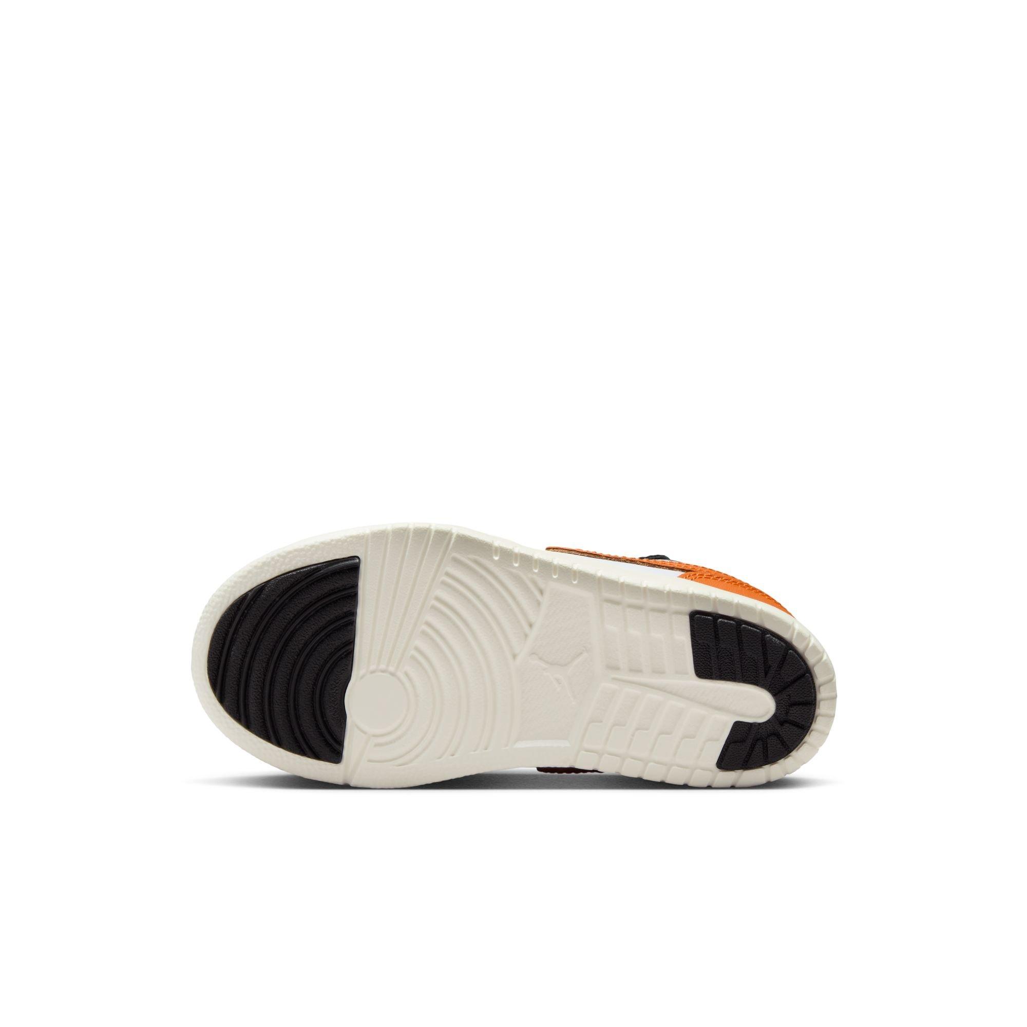 Jordan 1 Low Alt Preschool Boys' "Black/Starfish/White" Shoe