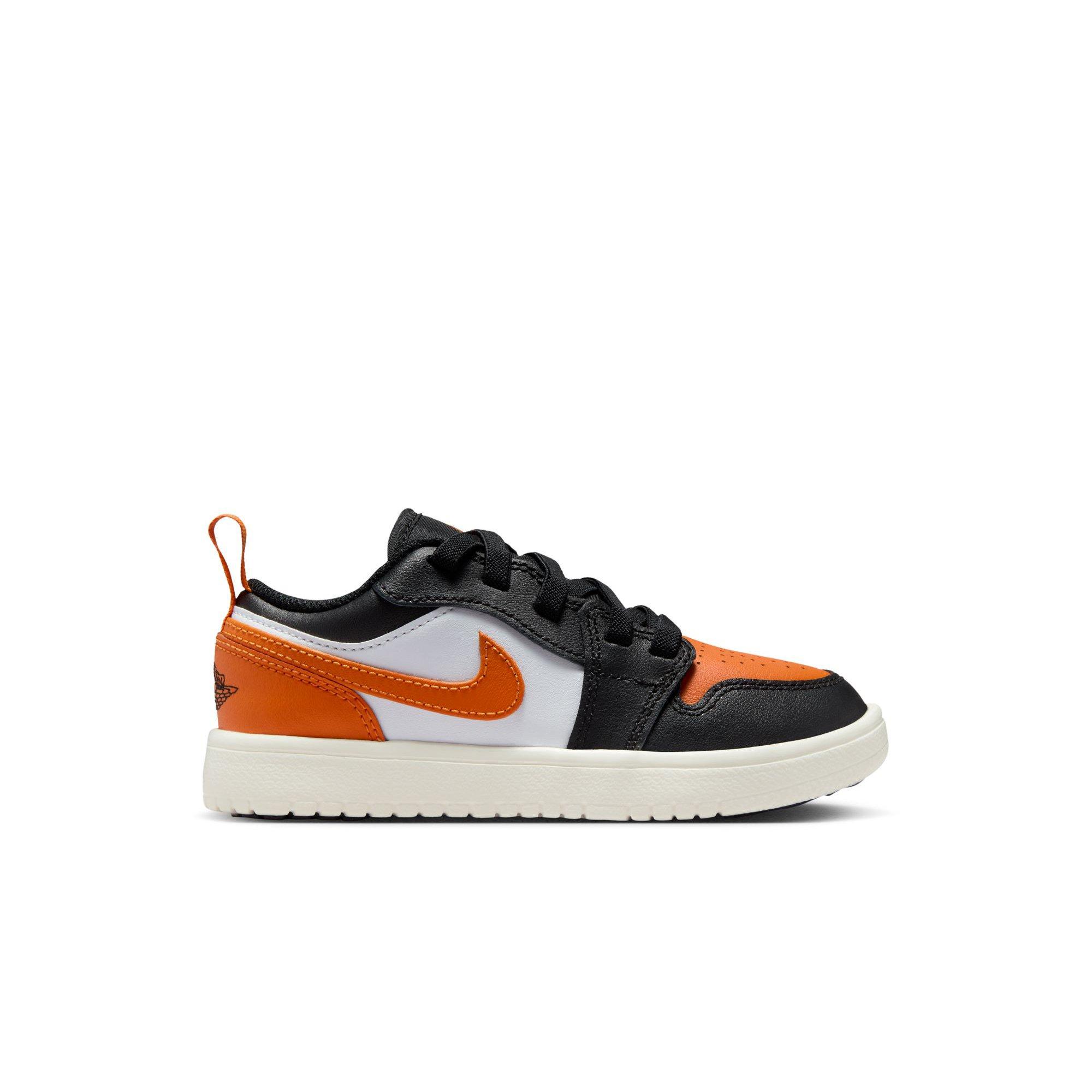 Size 11.5 Air Jordan 1 Low Men\'s Shoes, (Black/White/Sail/Starfish). Nike Air Jordan 1 Low G - Starfish/Black/White • Price » main image 3