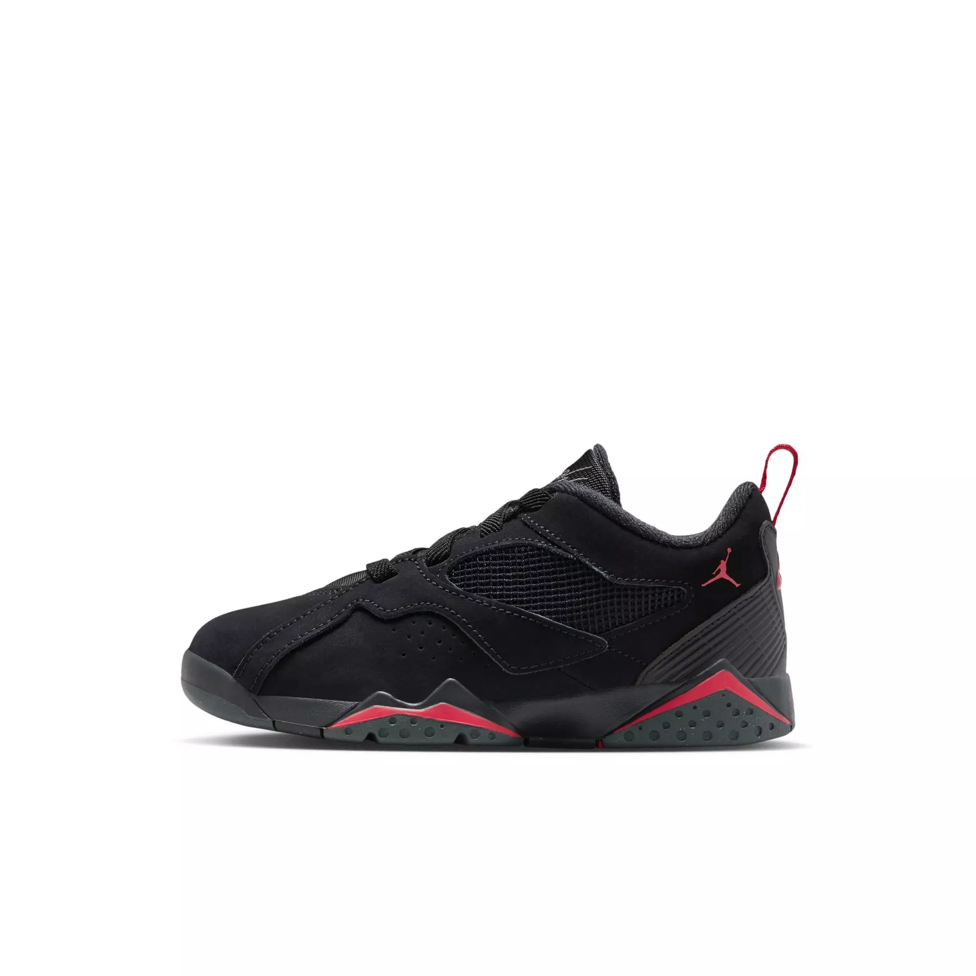 Jordan MVP 92 "Black/Gym Red/Anthracite" Preschool Boys' Shoe​ - BLACK/RED