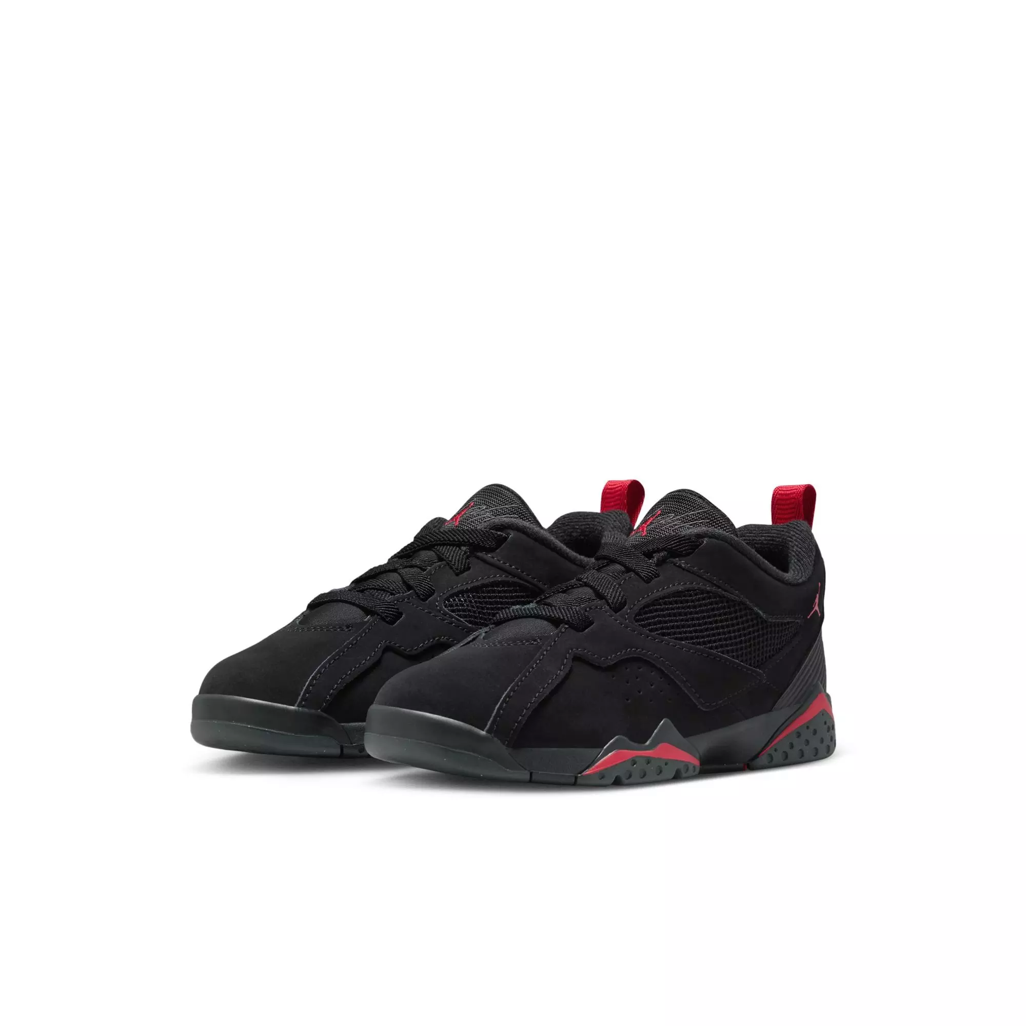 Jordan MVP 92 "Black/Gym Red/Anthracite" Preschool Boys' Shoe​ - BLACK/RED