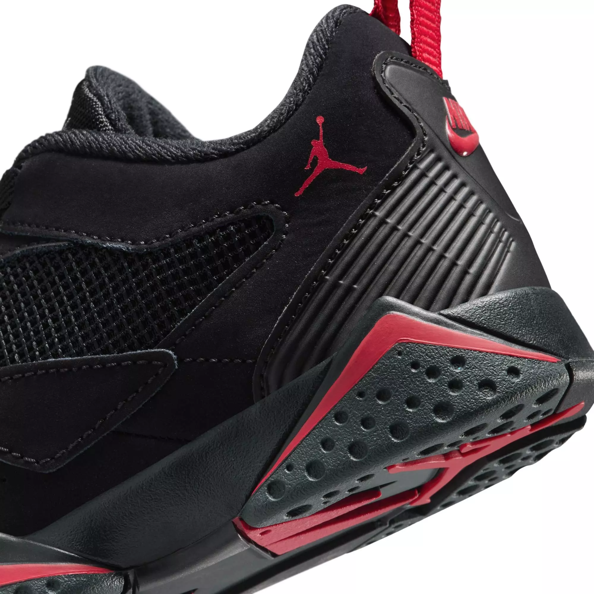 Jordan MVP 92 "Black/Gym Red/Anthracite" Preschool Boys' Shoe​ - BLACK/RED