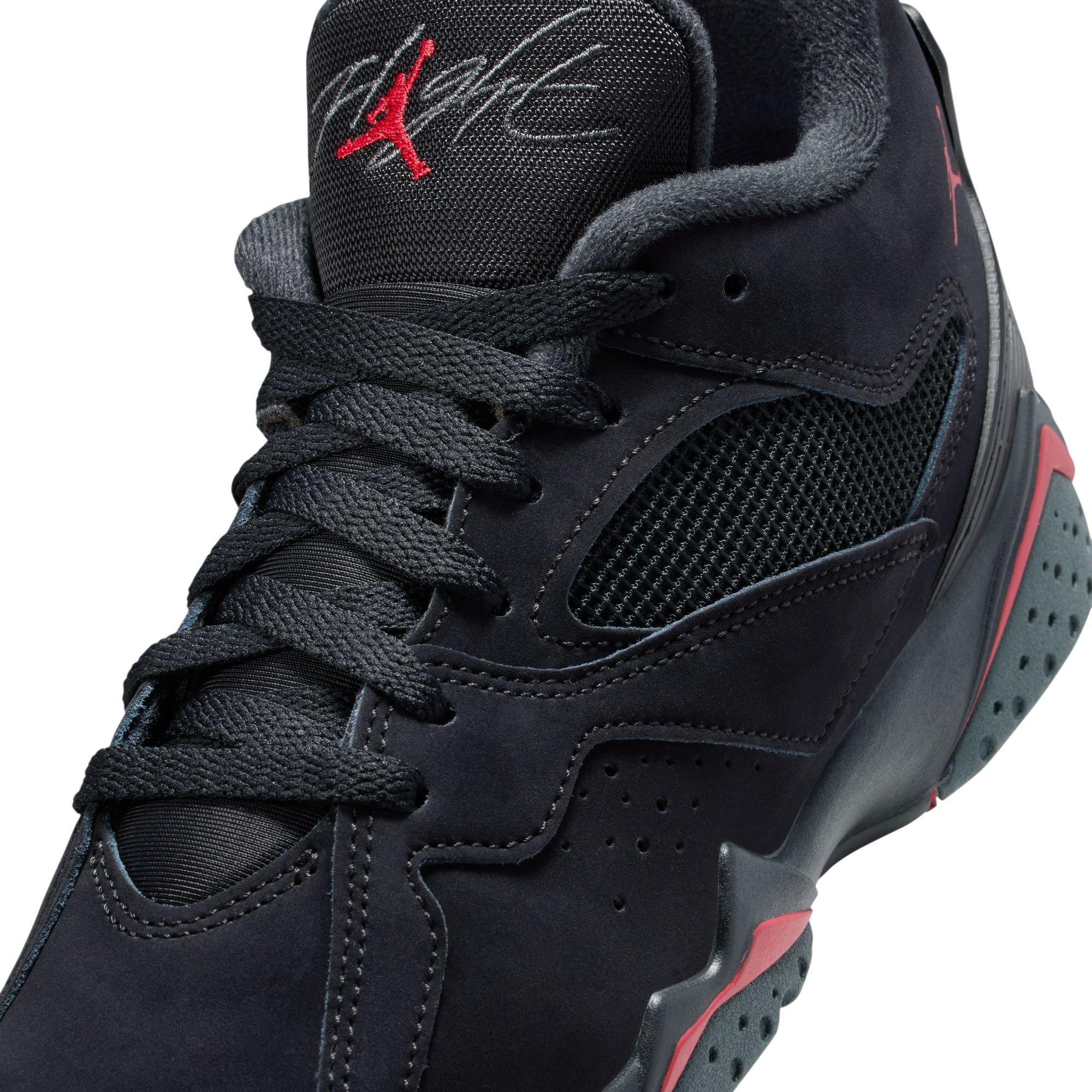 Jordan MVP 92 Grade School Boys' "Black/Gym Red/Anthracite" Shoe