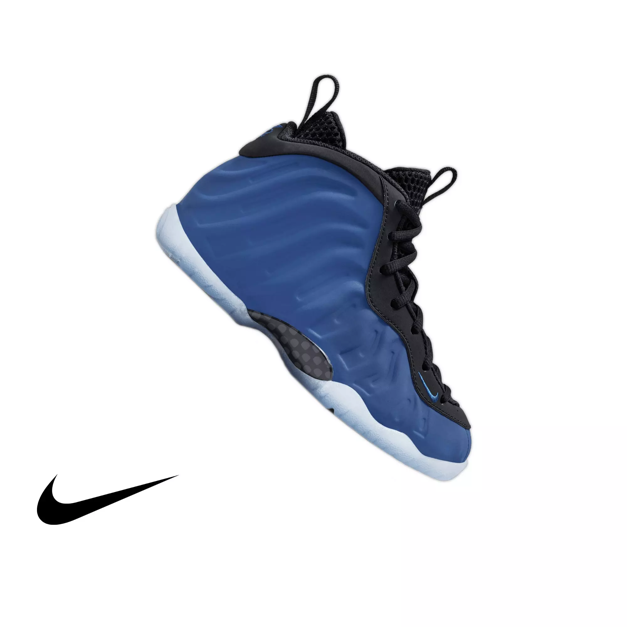 Nike Air Foamposite One "Deep Royal" Preschool Kids' Shoe - DEEP ROYAL/BLACK