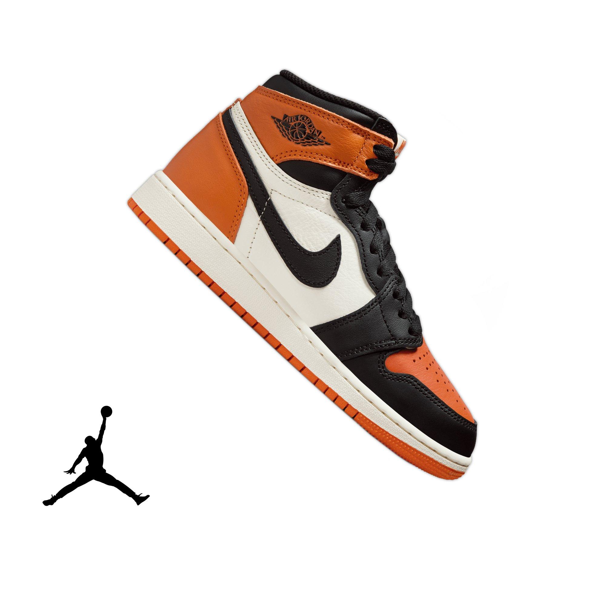 Jordan 1 Retro High OG "Shattered Backboard" Kids' Grade School Shoe