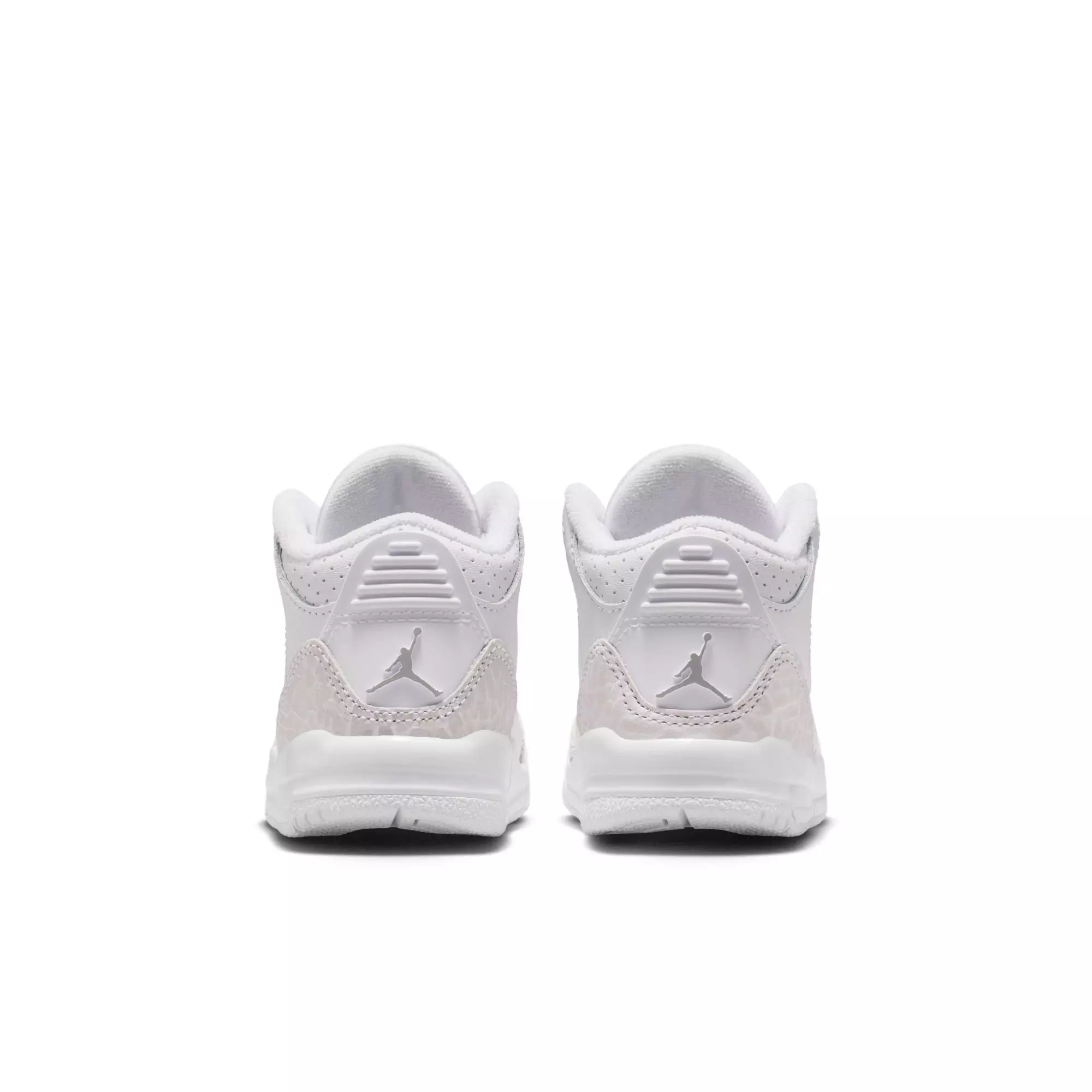 Jordan 3 Retro “Pure Money” Toddler Kids' Shoe - WHITE/METALLIC SILVER