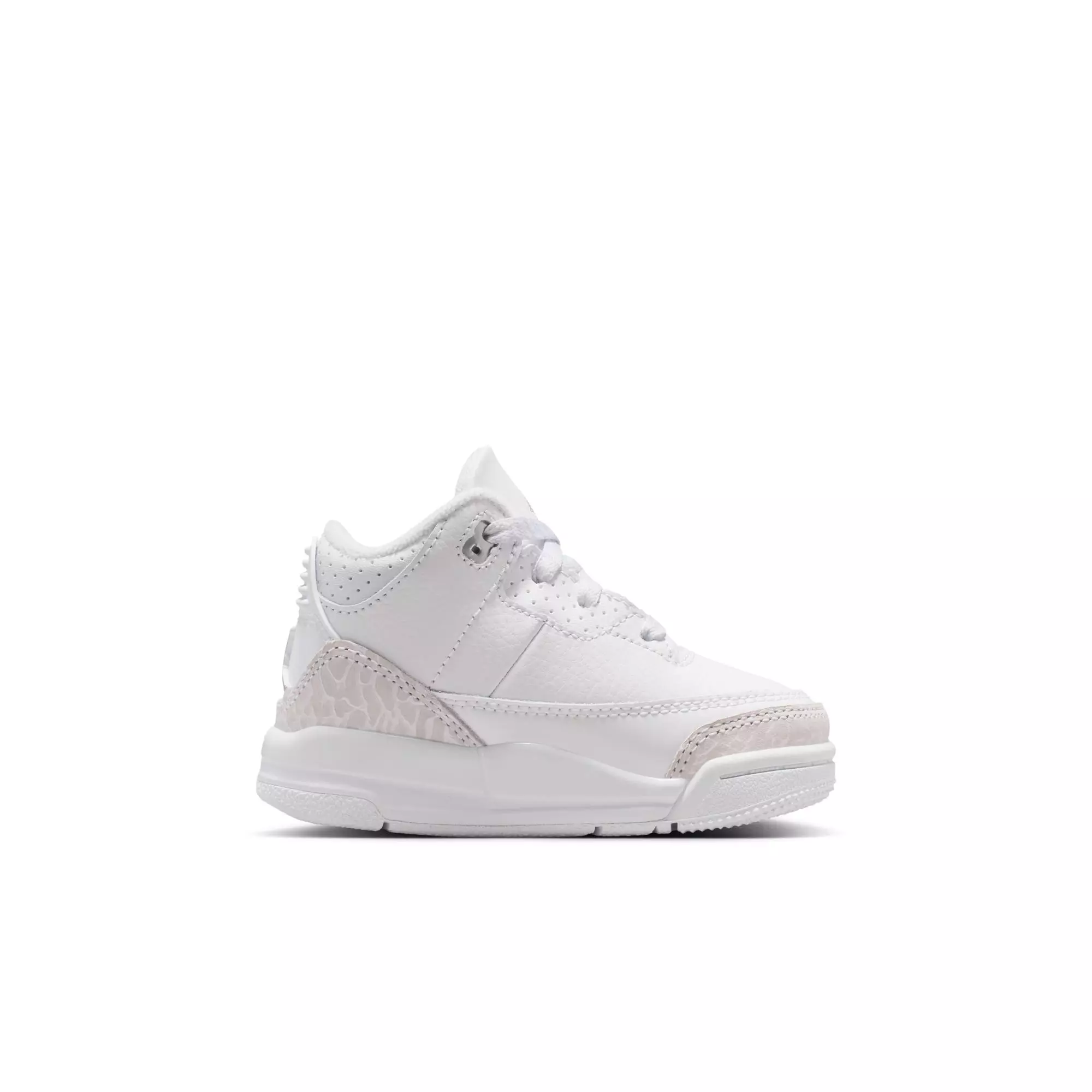 Jordan 3 Retro “Pure Money” Toddler Kids' Shoe - WHITE/METALLIC SILVER