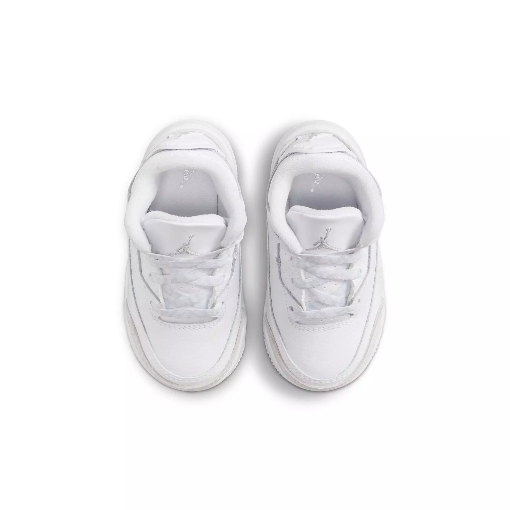 Jordan 3 Retro “Pure Money” Toddler Kids' Shoe - WHITE/METALLIC SILVER