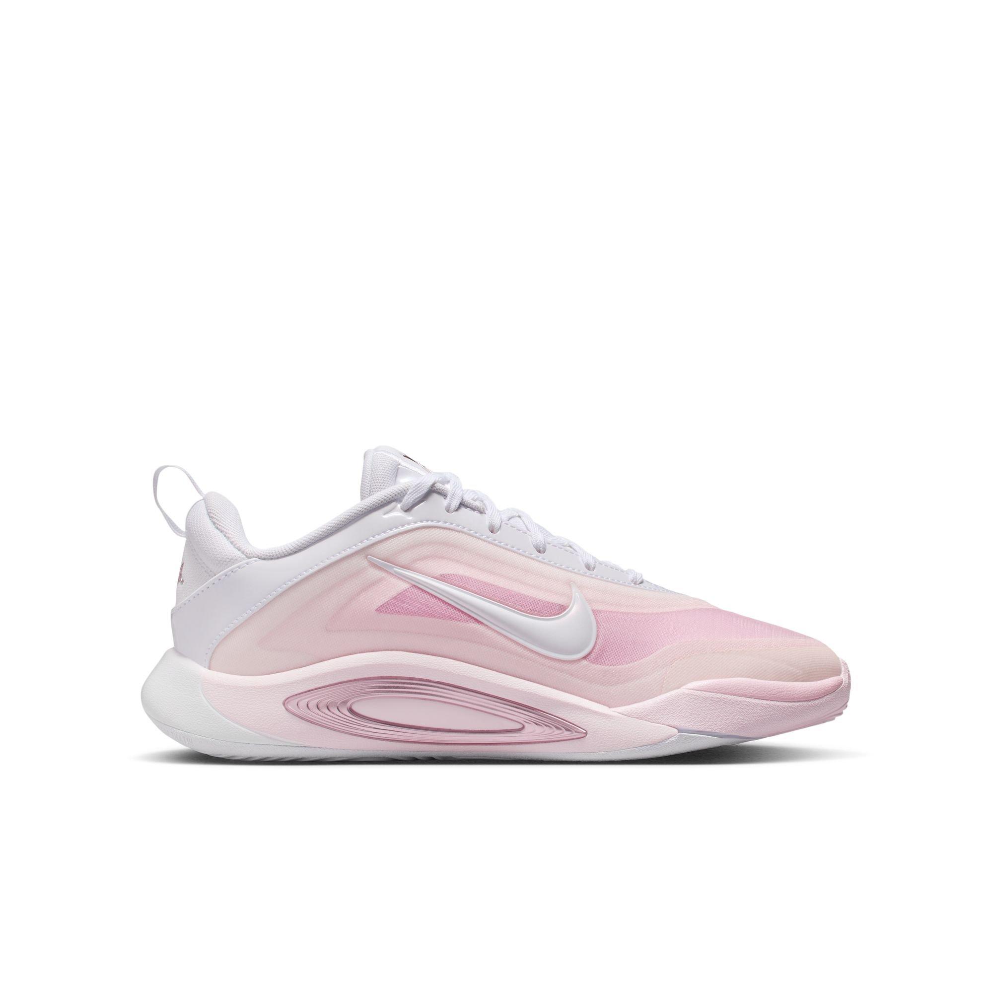 White/Pink GS Basketball Shoe #1 Draft Pick Nike | Hibbett