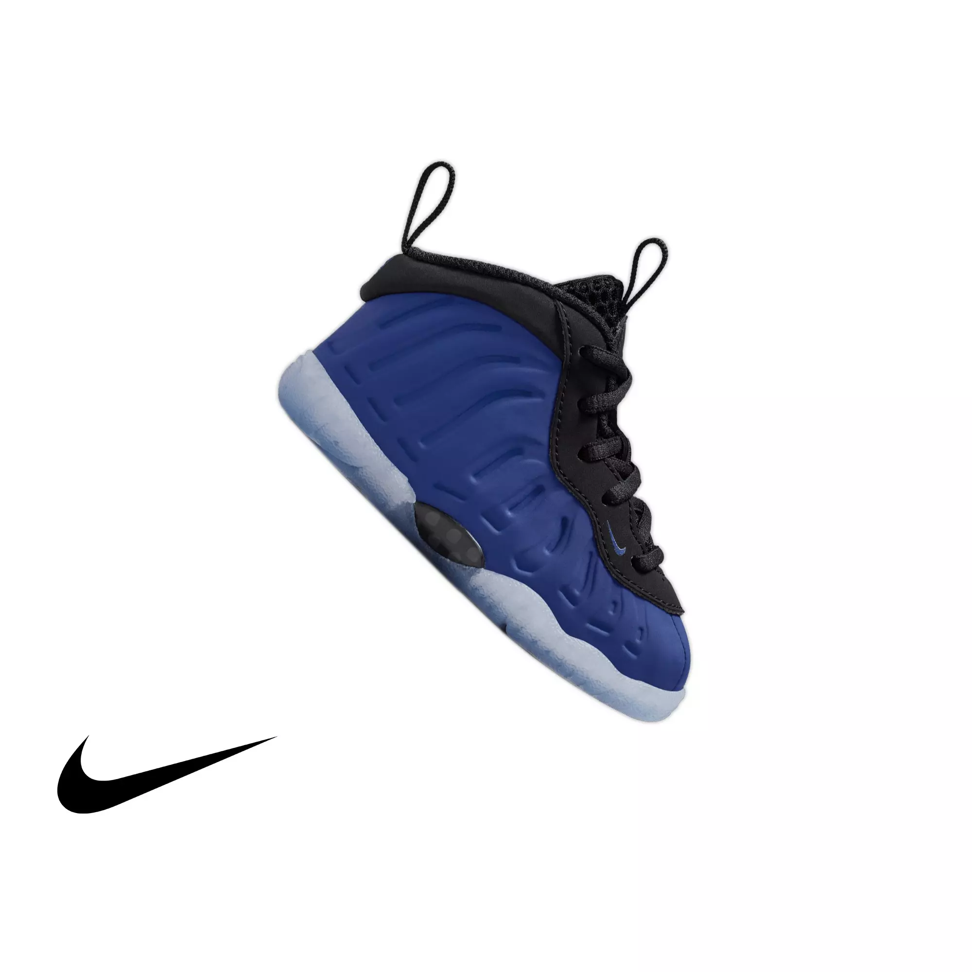 Nike Air Foamposite One "Deep Royal" Toddler Kids' Shoe - DEEP ROYAL/BLACK