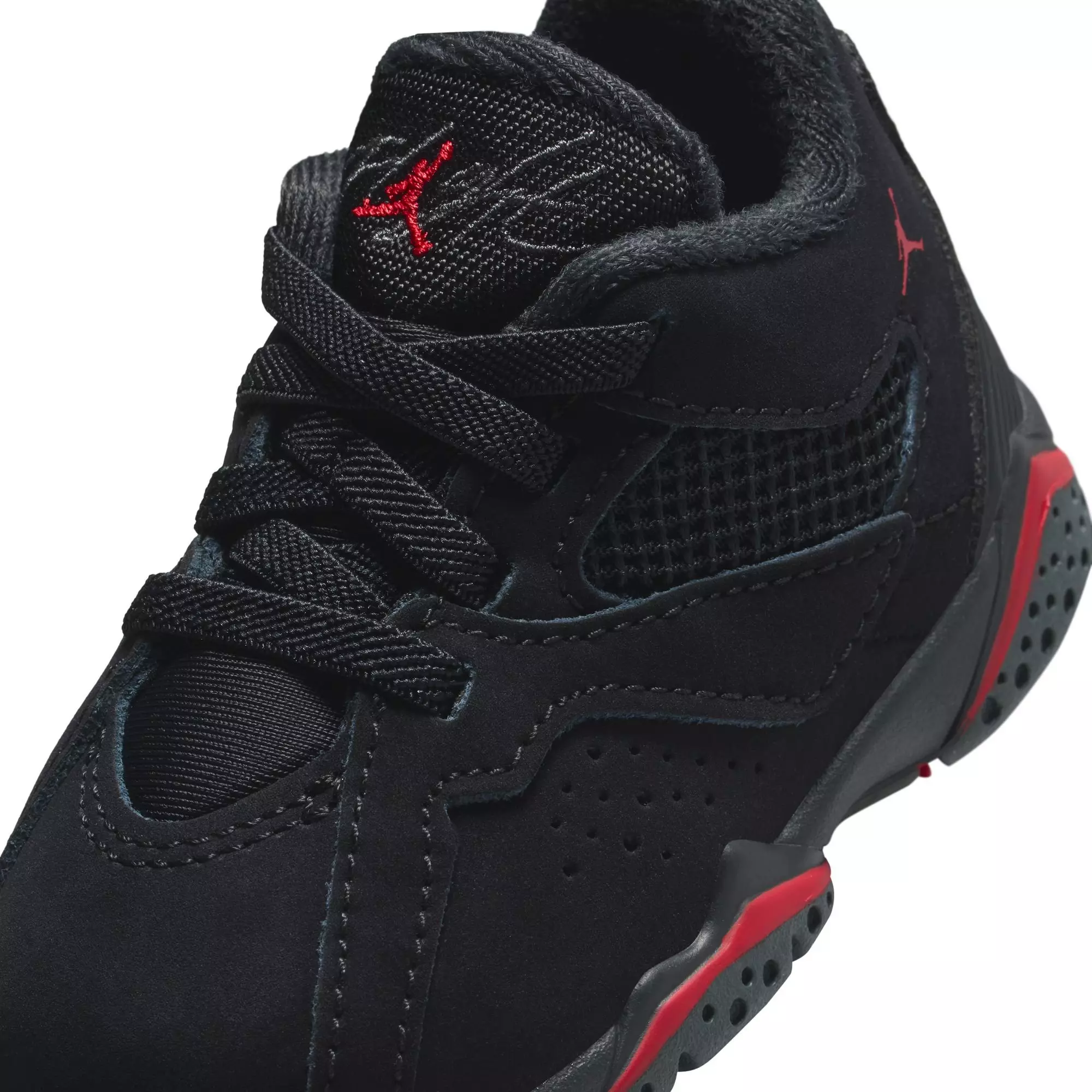 Jordan MVP 92 "Black/Gym Red/Anthracite" Toddler Boys' Shoe - BLACK/RED
