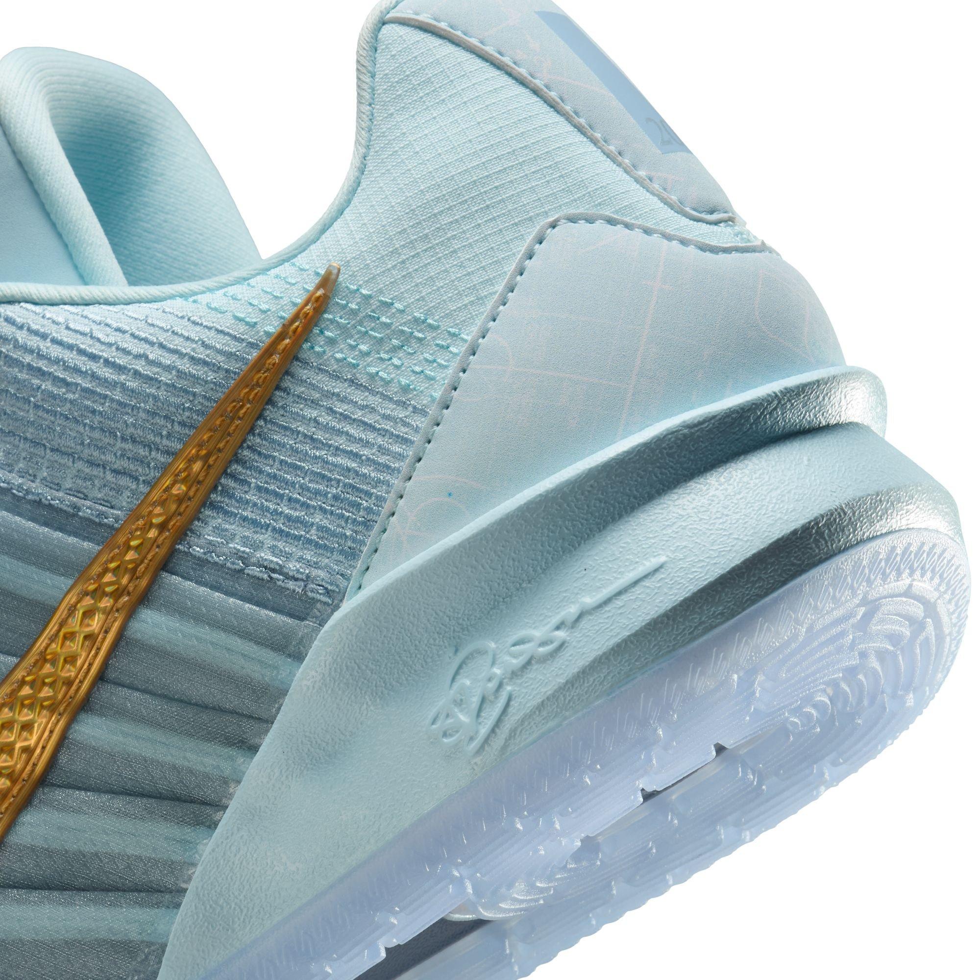 Nike Sabrina 3 "Blueprint" Basketball Shoe - GLACIER BLUE/METALLIC GOLD Thumbnail View 5