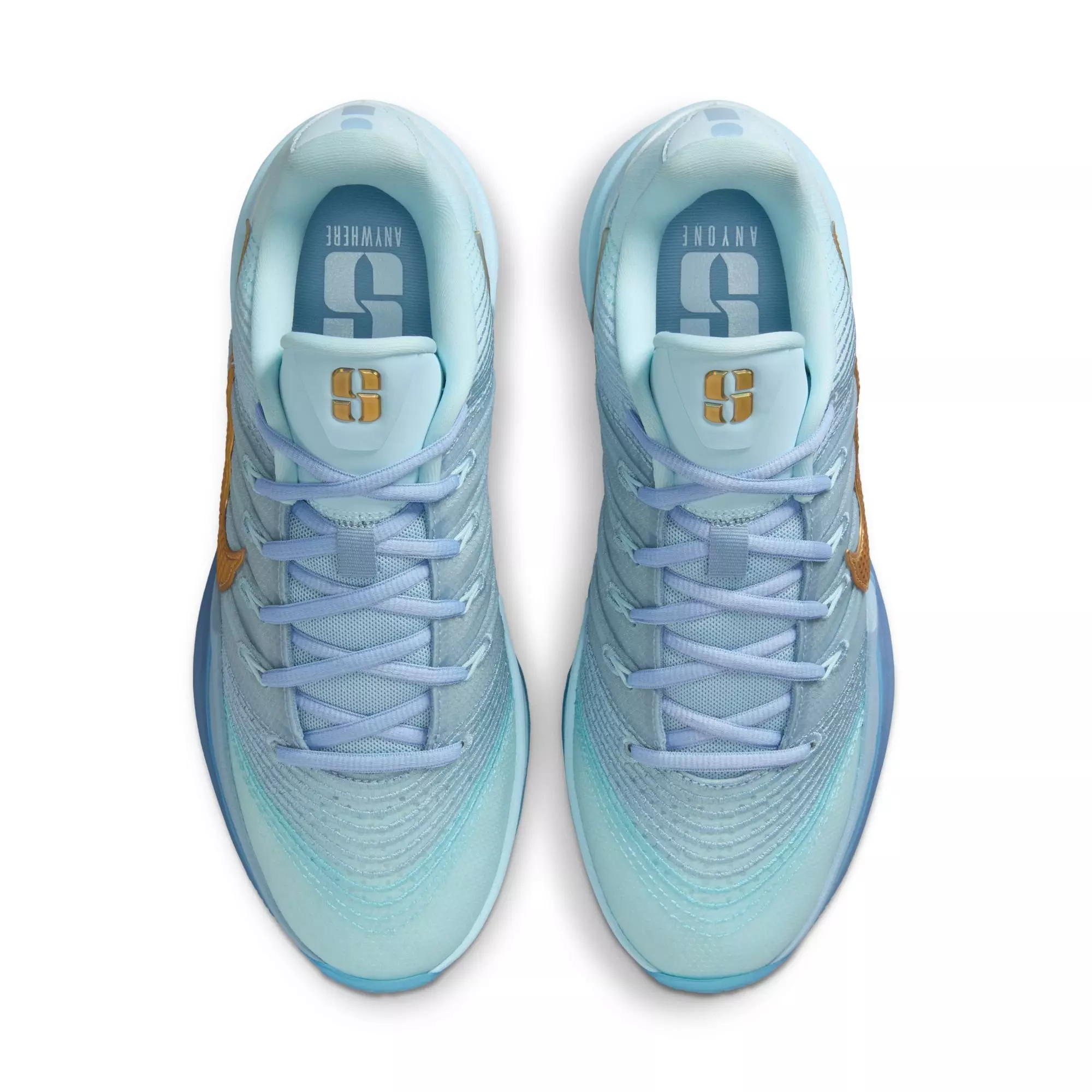 Nike Sabrina 3 "Blueprint" Basketball Shoe - GLACIER BLUE/METALLIC GOLD