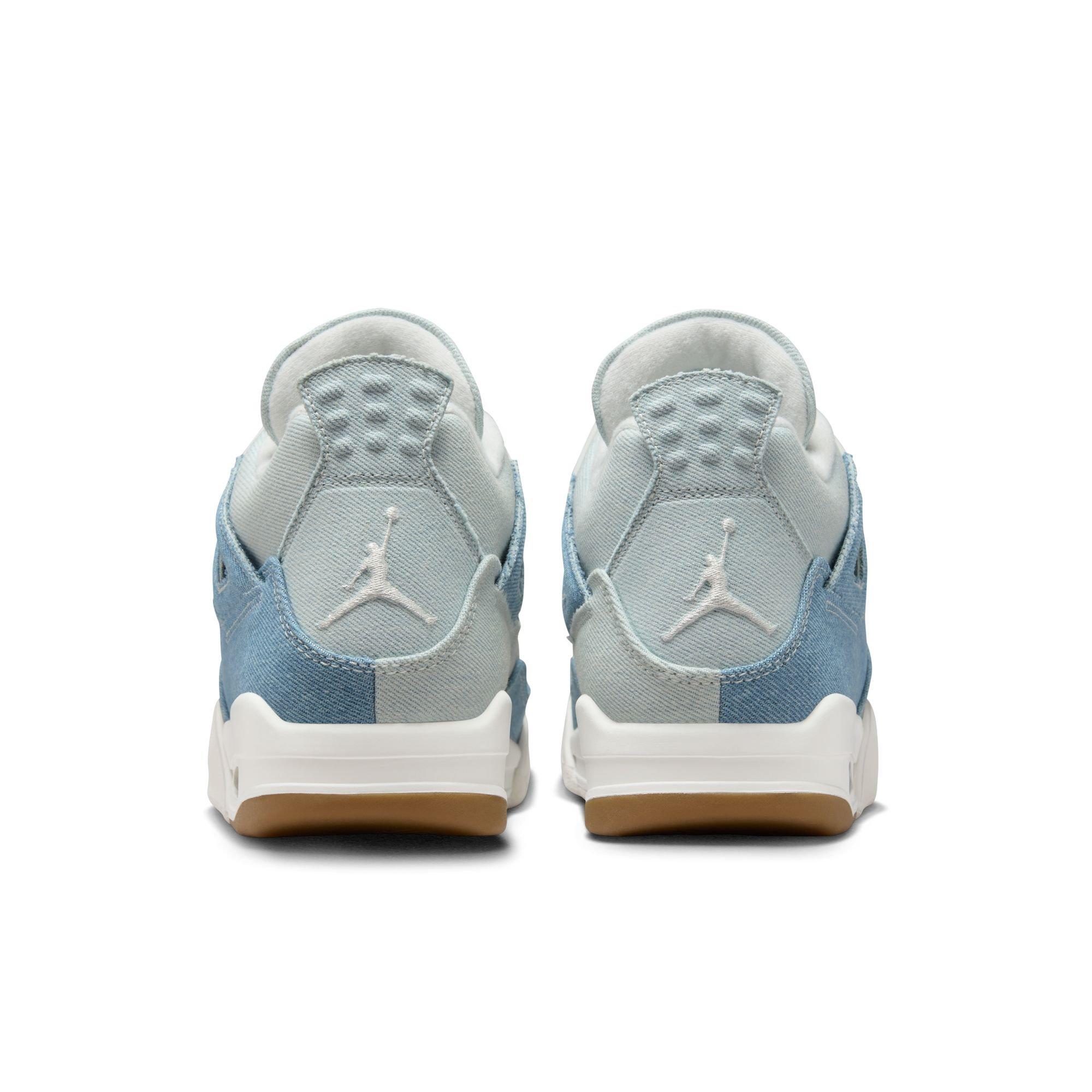Jordan 4 Retro "Worn Blue" Women's Shoe - DENIM Thumbnail View 10