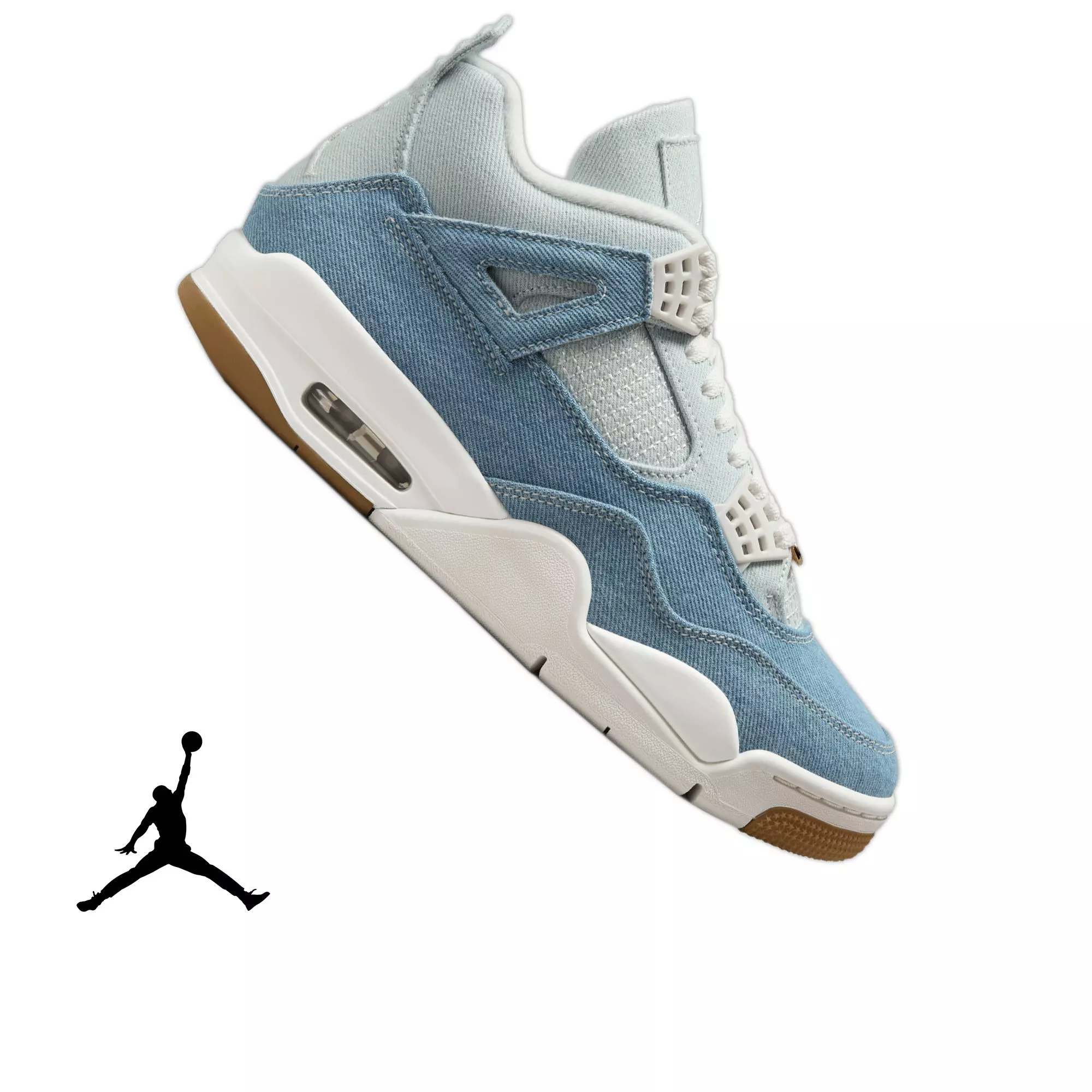 Jordan 4 Retro "Worn Blue" Women's Shoe - DENIM