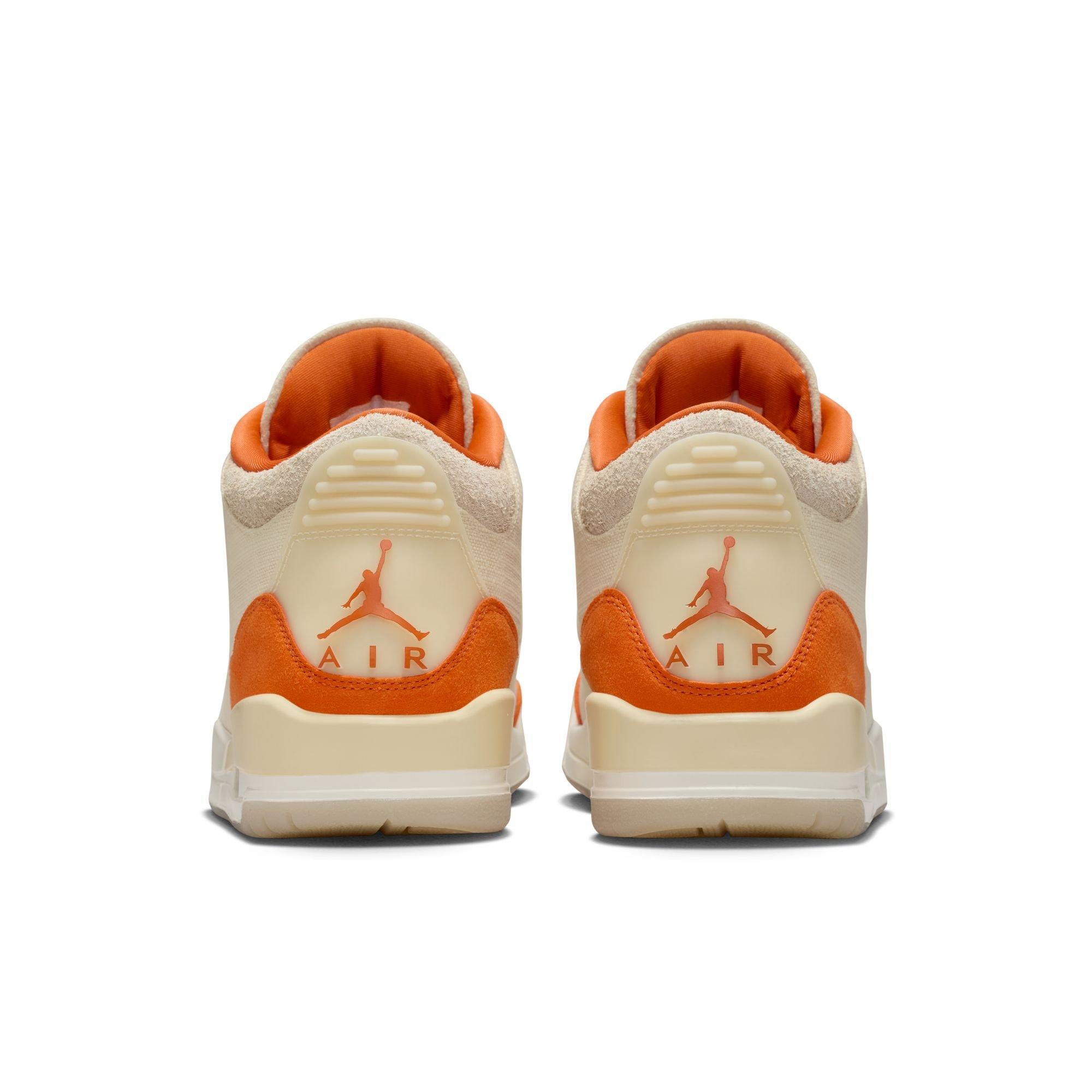 Jordan 3 Retro "Starfish" Women's Shoe - FOSSIL/STARFISH/SAIL Thumbnail View 9