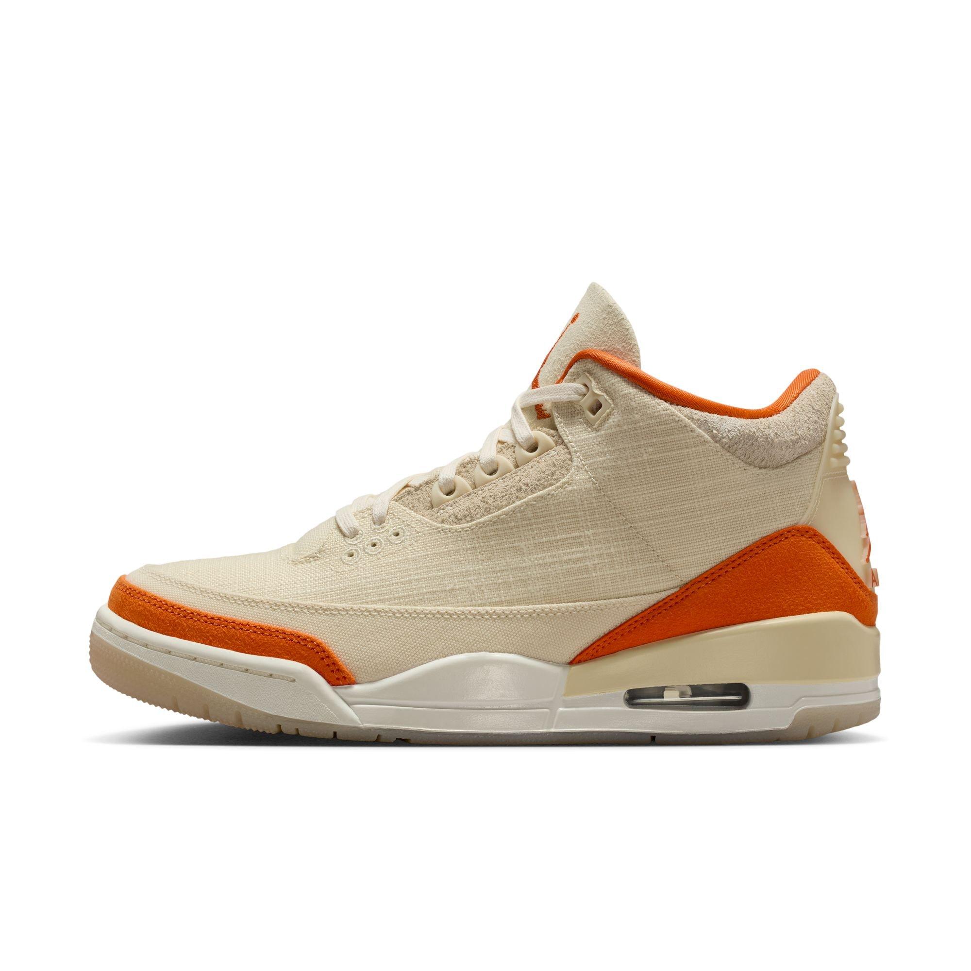 Jordan 3 Retro "Starfish" Women's Shoe - FOSSIL/STARFISH/SAIL Thumbnail View 7