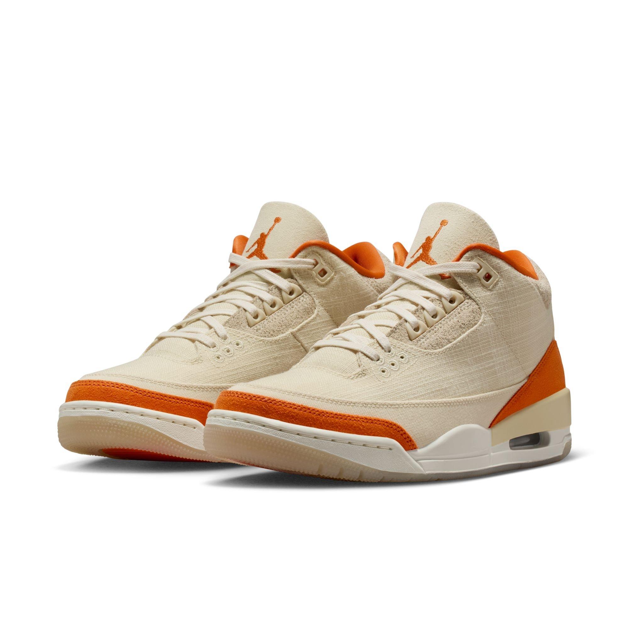 Jordan 3 Retro "Starfish" Women's Shoe - FOSSIL/STARFISH/SAIL Thumbnail View 3