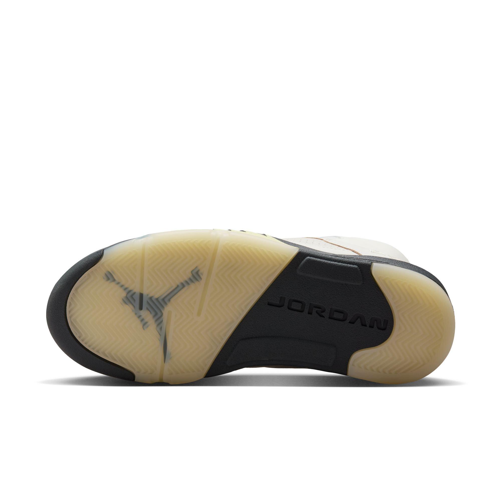 Jordan 5 Retro "Luminous Green and Sail" Women's Shoe - SAIL/LUMINOUS GREEN/ANTHRACITE Thumbnail View 12