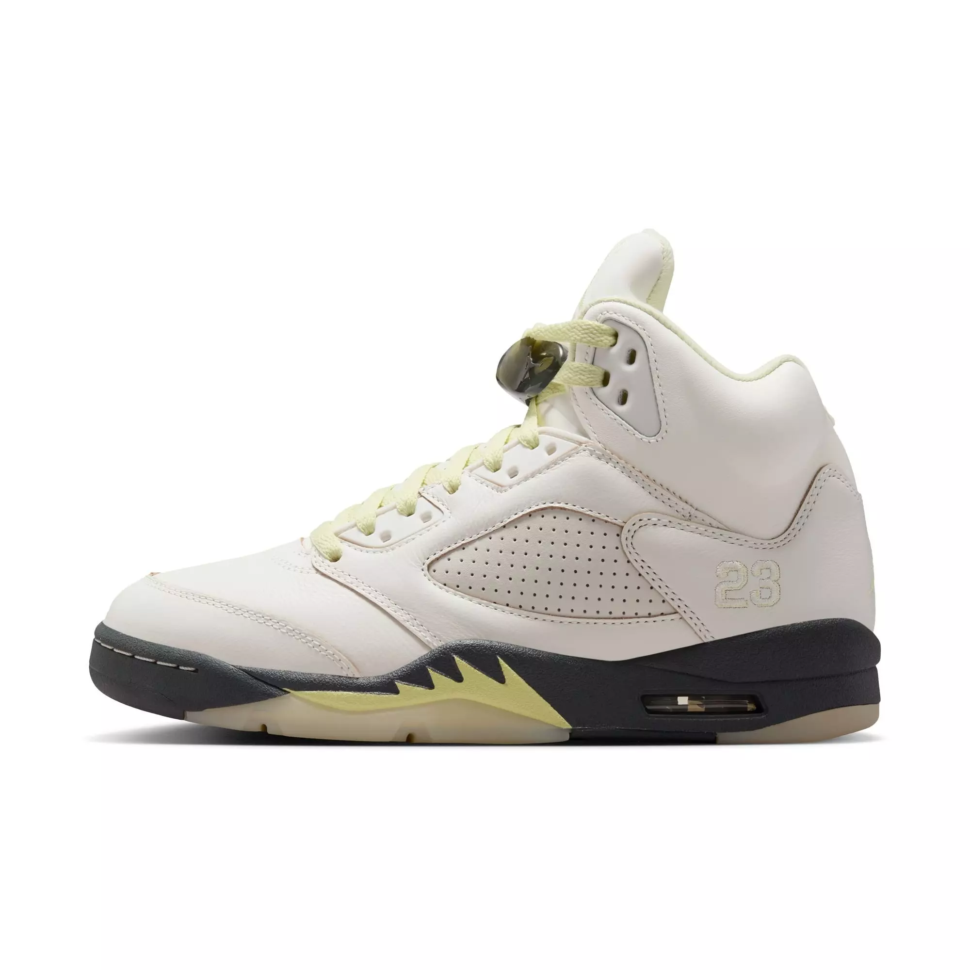 Jordan 5 Retro "Luminous Green and Sail" Women's Shoe - SAIL/LUMINOUS GREEN/ANTHRACITE