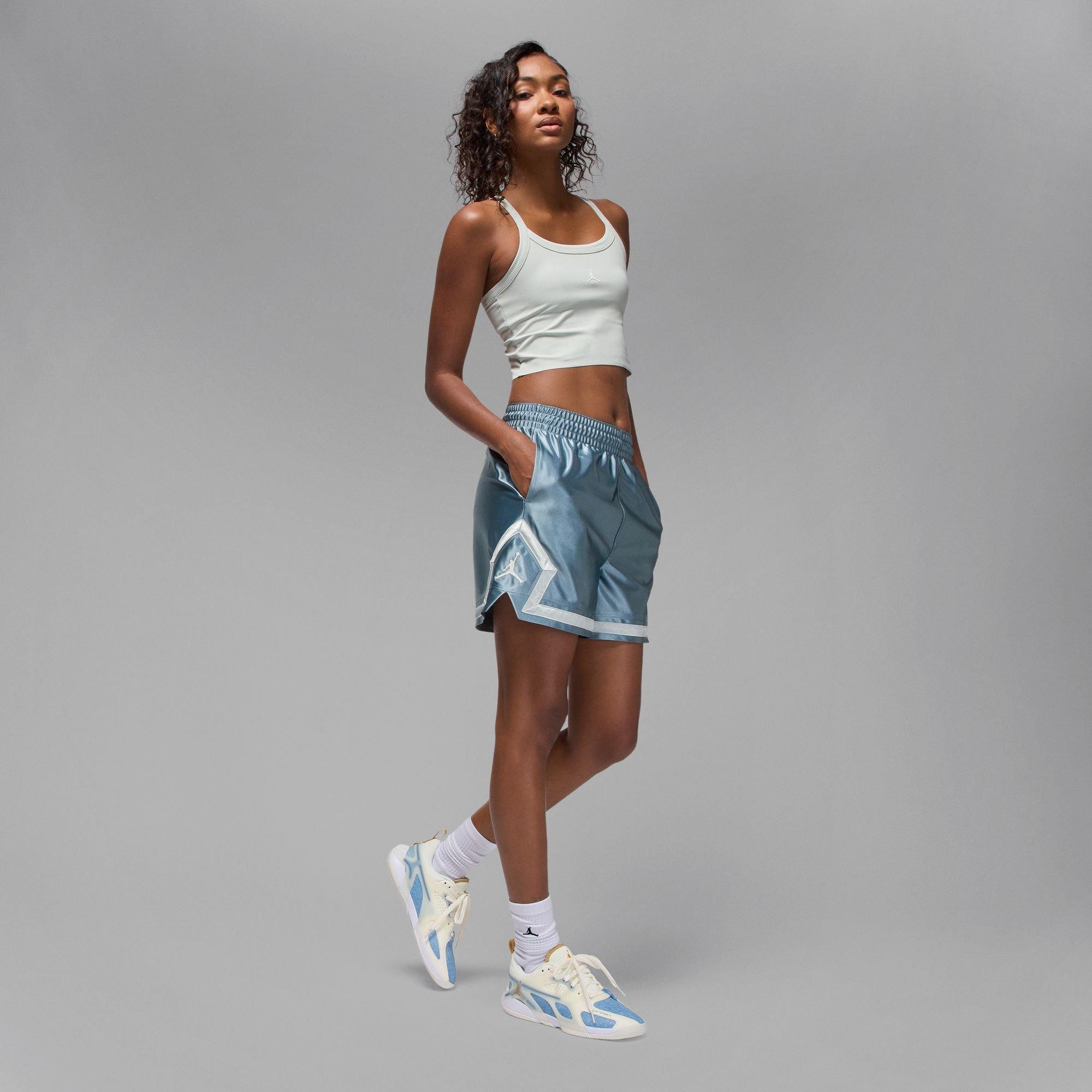 Jordan Heir "Denim and Gold" Women's Shoe - SAIL/METALLIC GOLD/WORK BLUE Thumbnail View 12