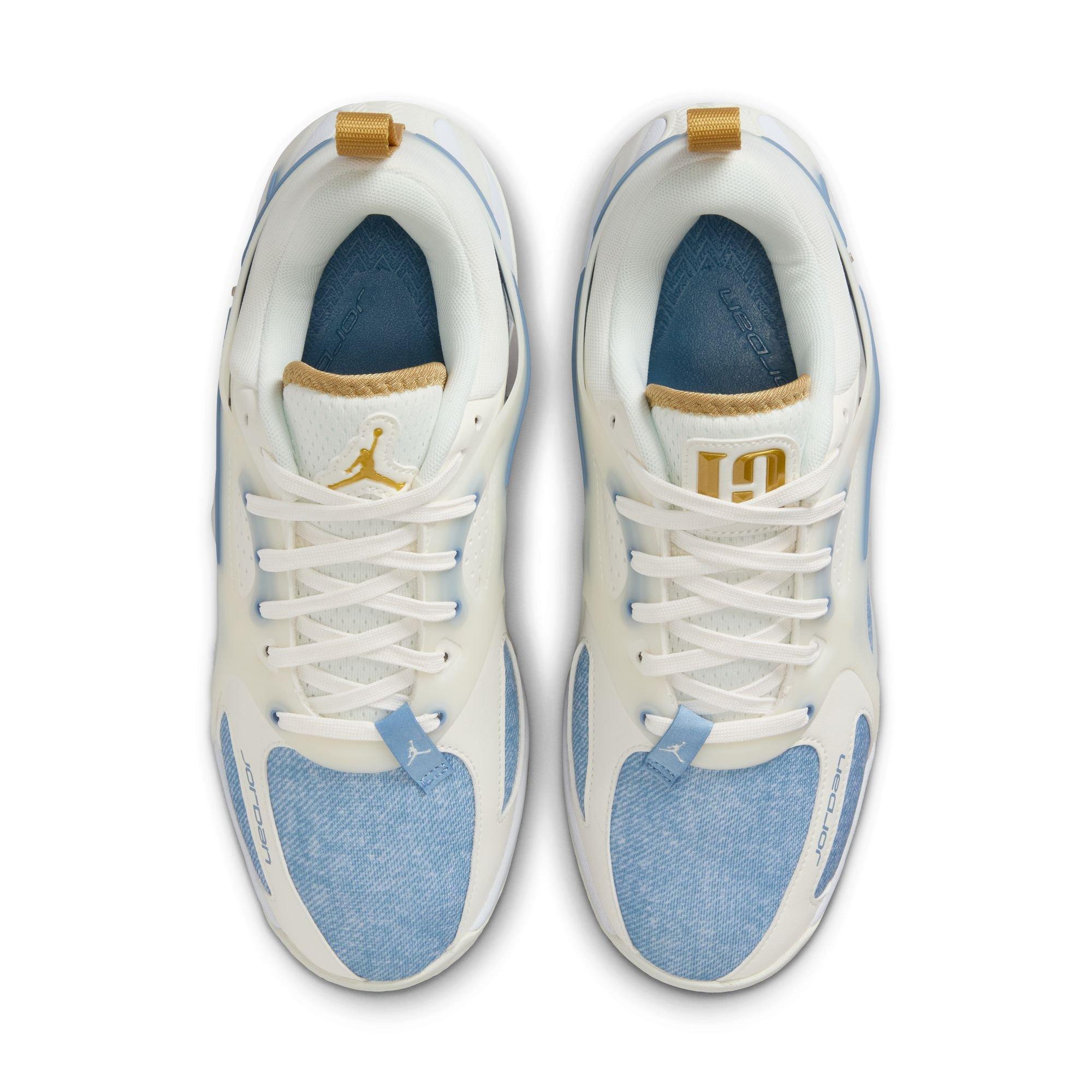 Jordan Heir "Denim and Gold" Women's Shoe - SAIL/METALLIC GOLD/WORK BLUE Thumbnail View 6
