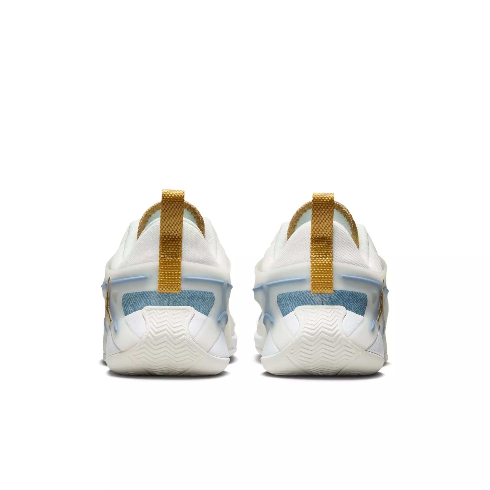 Jordan Heir "Denim and Gold" Women's Shoe - SAIL/METALLIC GOLD/WORK BLUE