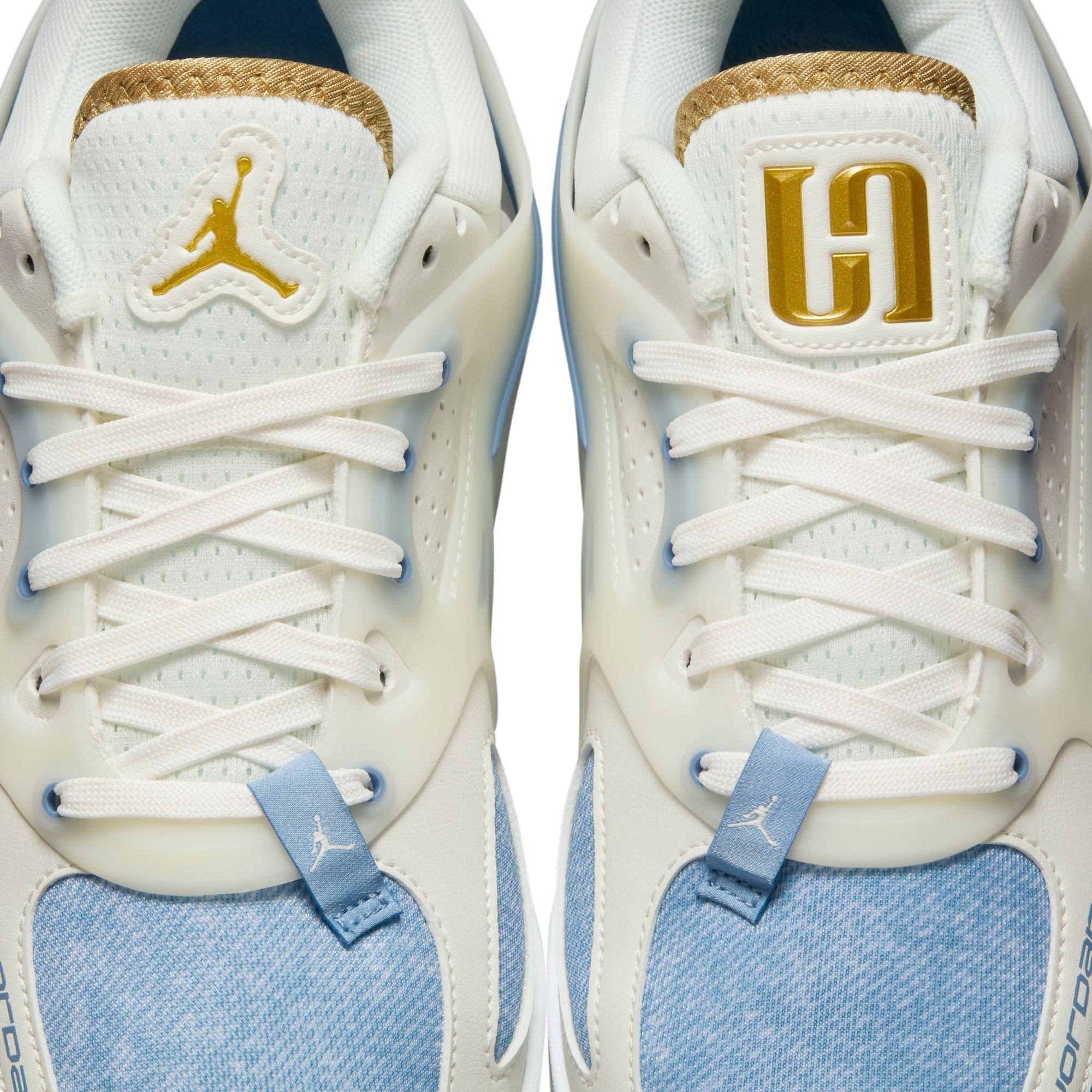 Jordan Heir "Denim and Gold" Women's Shoe - SAIL/METALLIC GOLD/WORK BLUE Thumbnail View 11