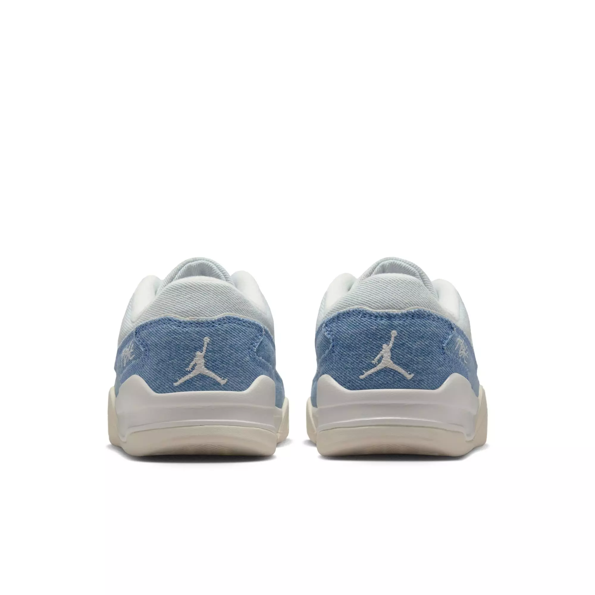 Jordan Flight Court SE "Sail/Worn Blue/Gum Light Brown" Women's Shoe - WHITE/LT BLUE/DENIM