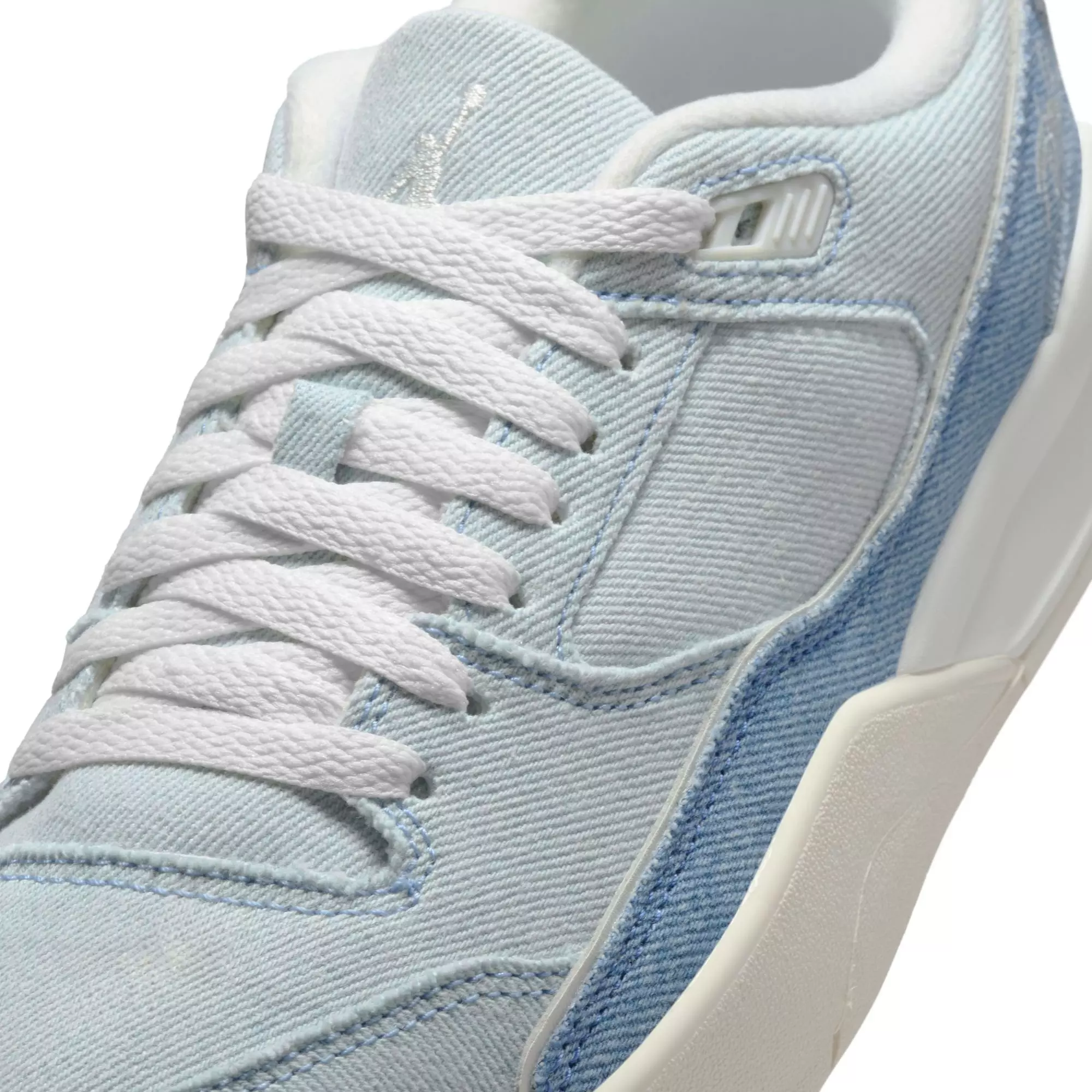 Jordan Flight Court SE "Sail/Worn Blue/Gum Light Brown" Women's Shoe - WHITE/LT BLUE/DENIM