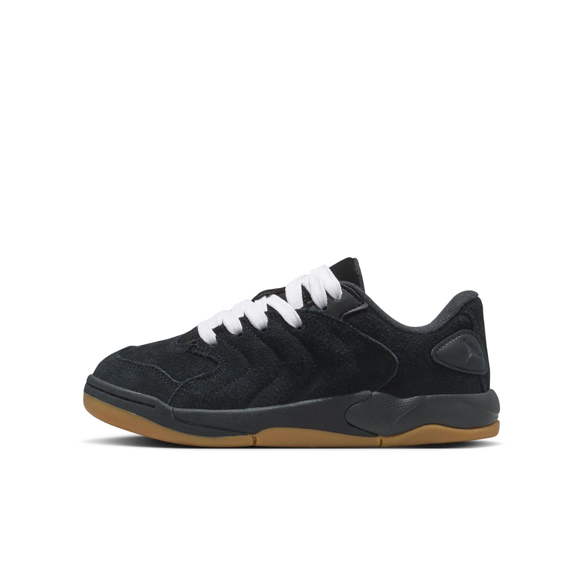 Jordan Session Grade School Boys' "Black/Varsity Red/Gum Light Brown/White" Shoe
