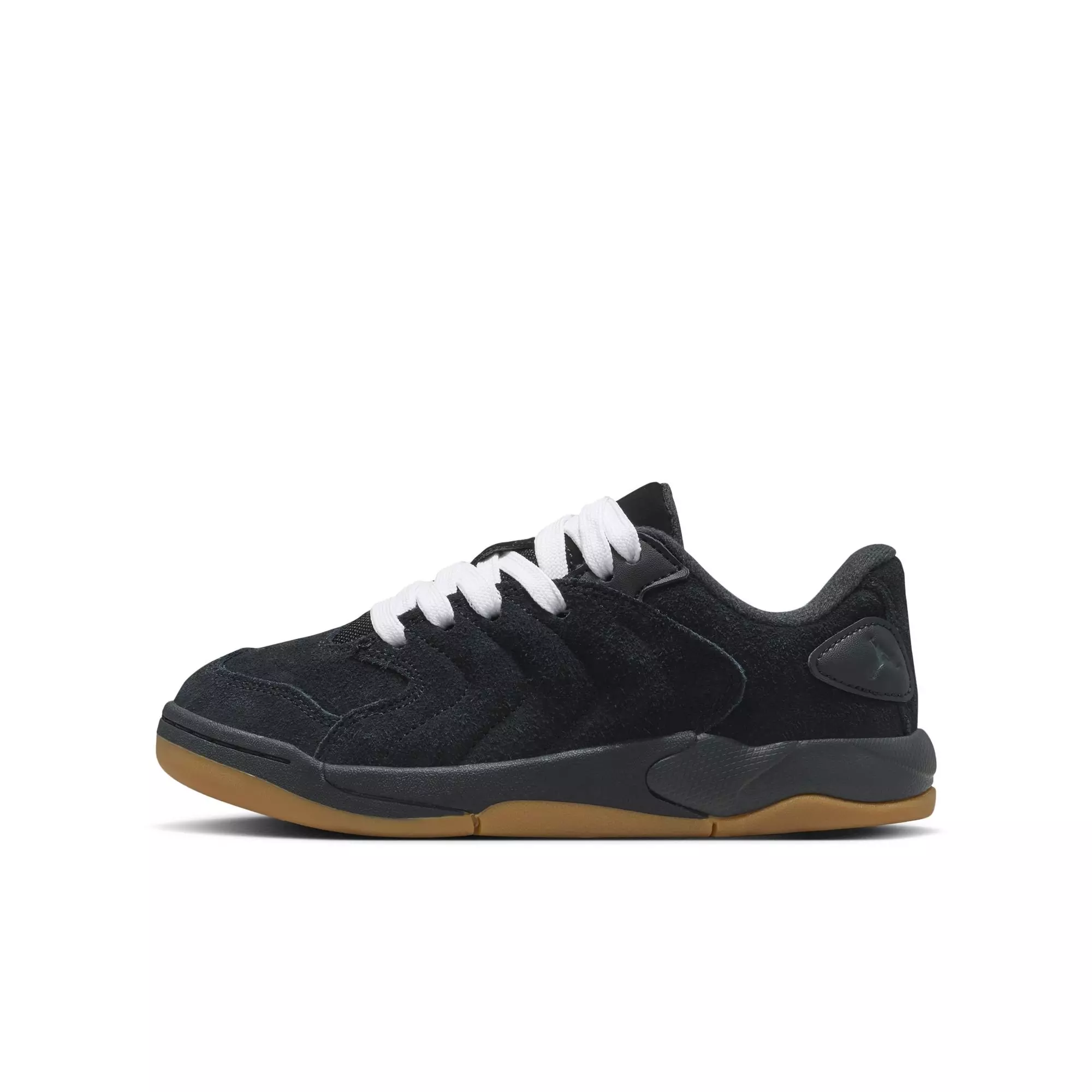 Jordan Session "Black/Varsity Red/Gum Light Brown/White" Grade School Boys' Shoe - BLACK/GUM