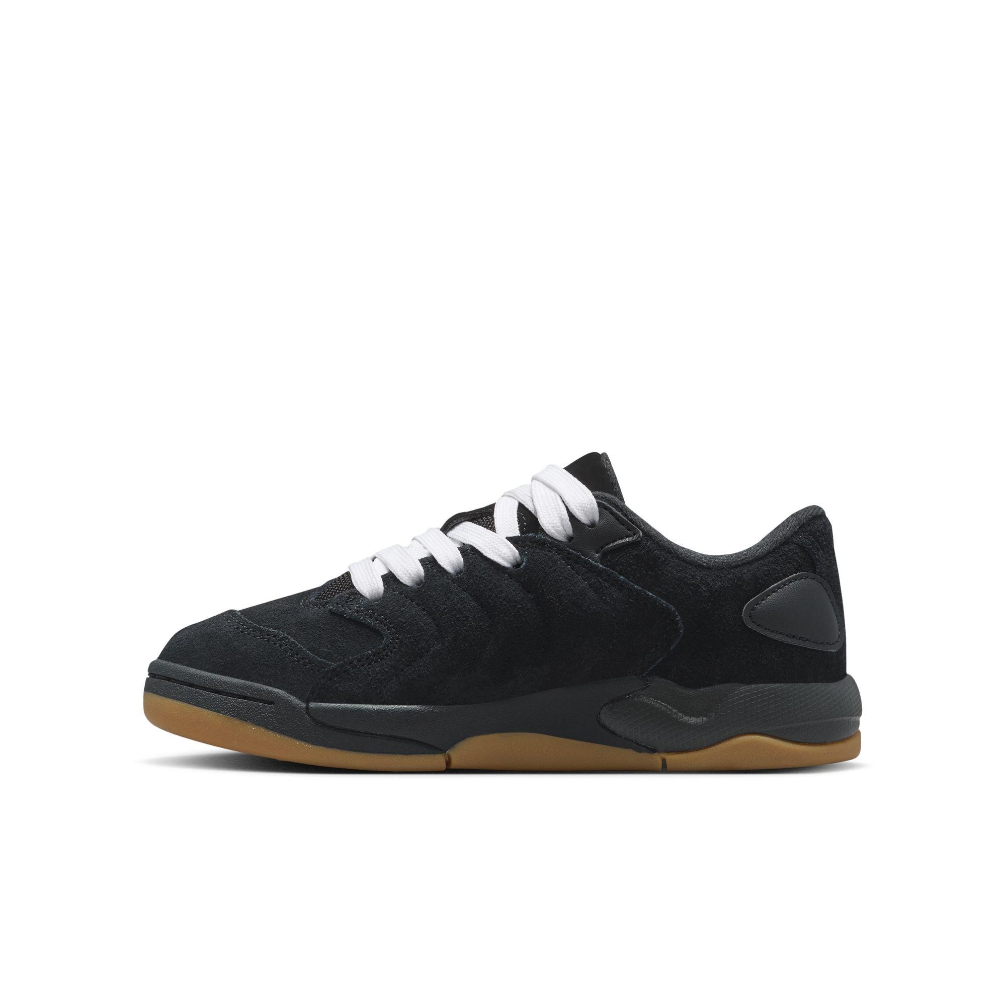 Jordan Session Grade School Boys' "Black/Varsity Red/Gum Light Brown/White" Shoe