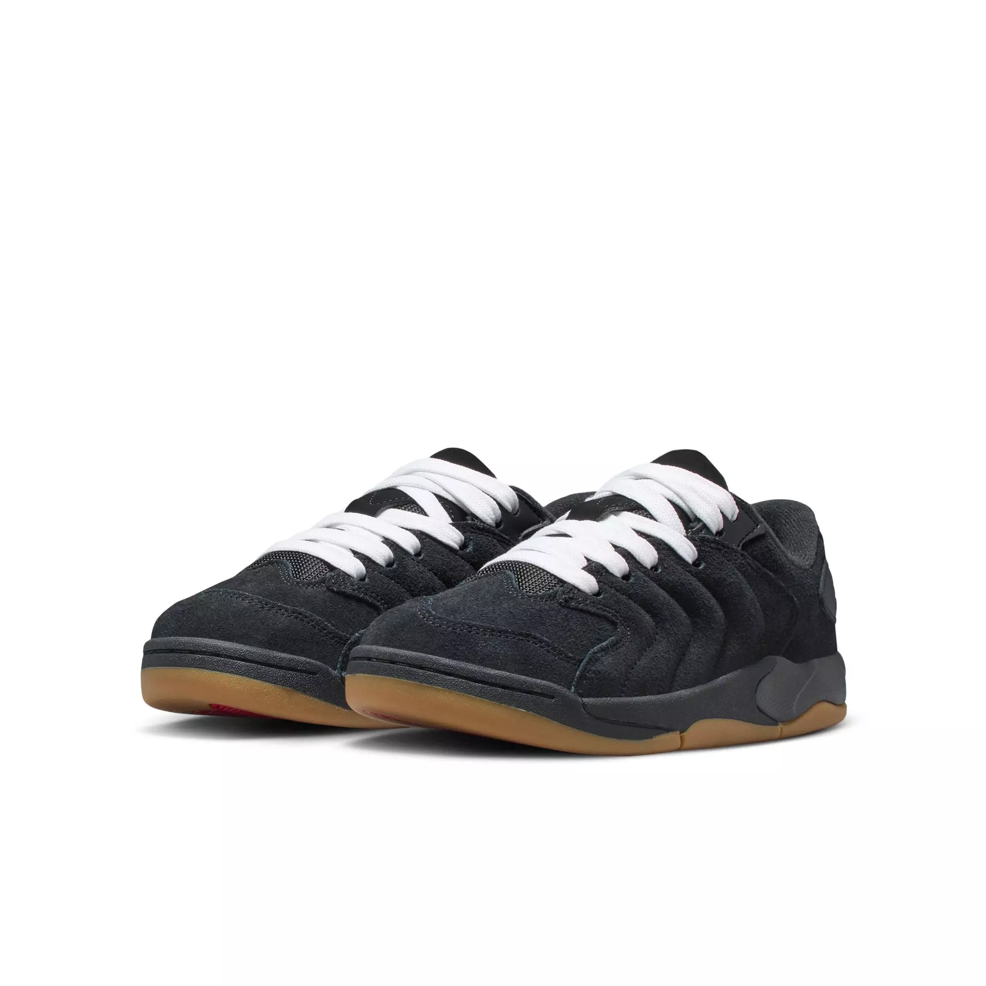 Jordan Session "Black/Varsity Red/Gum Light Brown/White" Grade School Boys' Shoe - BLACK/GUM