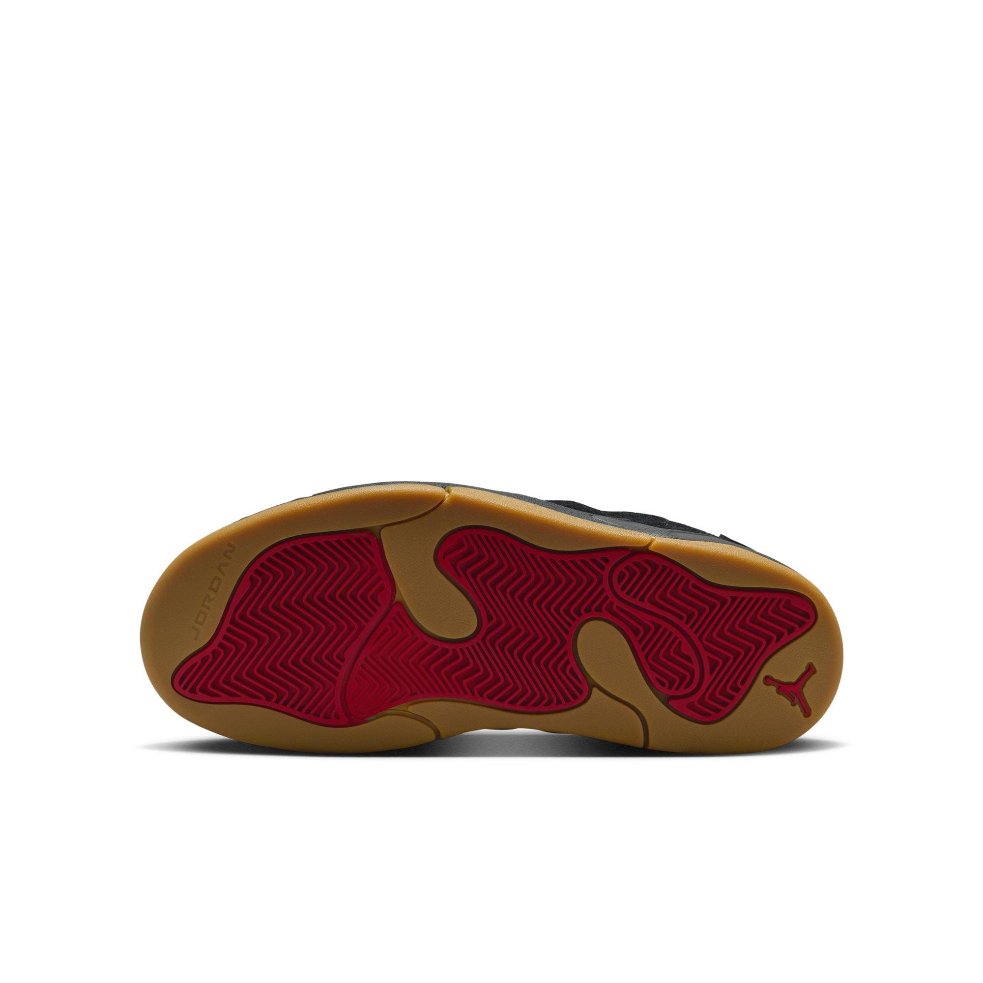 Jordan Session Grade School Boys' "Black/Varsity Red/Gum Light Brown/White" Shoe