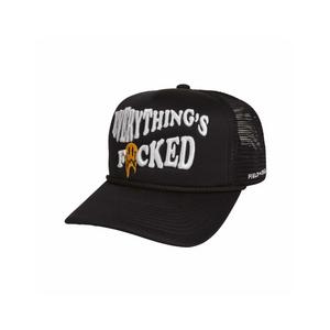 Field Grade F Everything Snapback Hat-Black